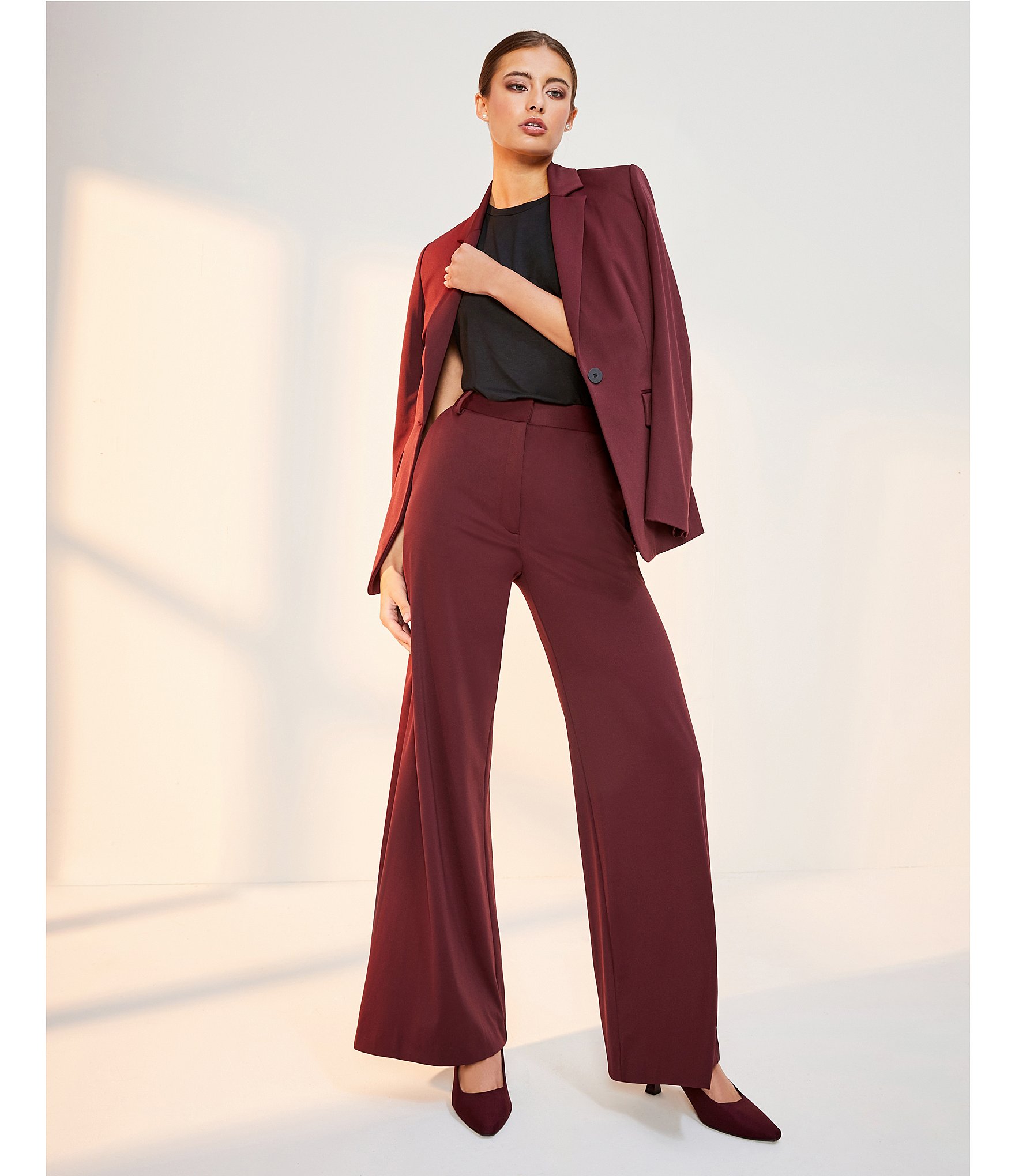 Alex Marie Coordinating Ava Jetset-Tech Super Stretch Trouser Pants