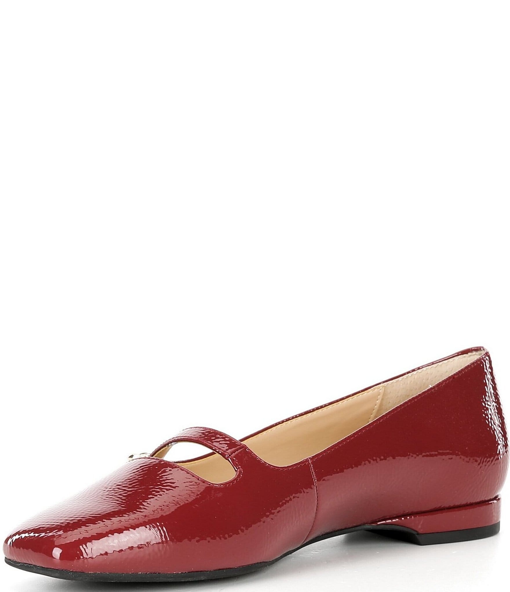 Alex Marie Frances Patent Mary Jane Flats