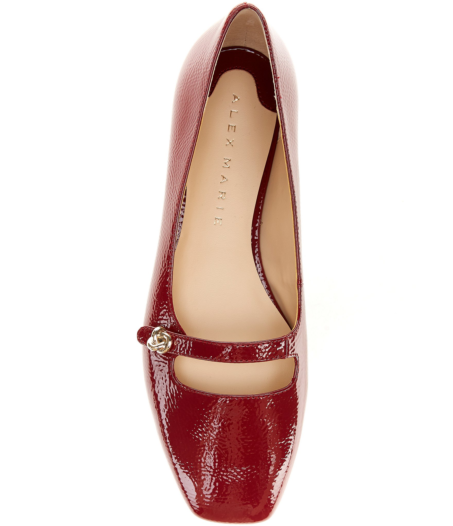 Alex Marie Frances Patent Mary Jane Flats