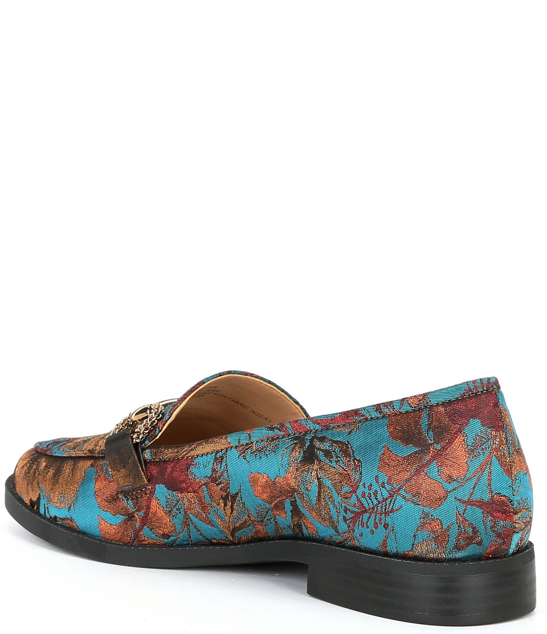 Alex Marie GilmoreTwo Printed Hardware Bit Loafers