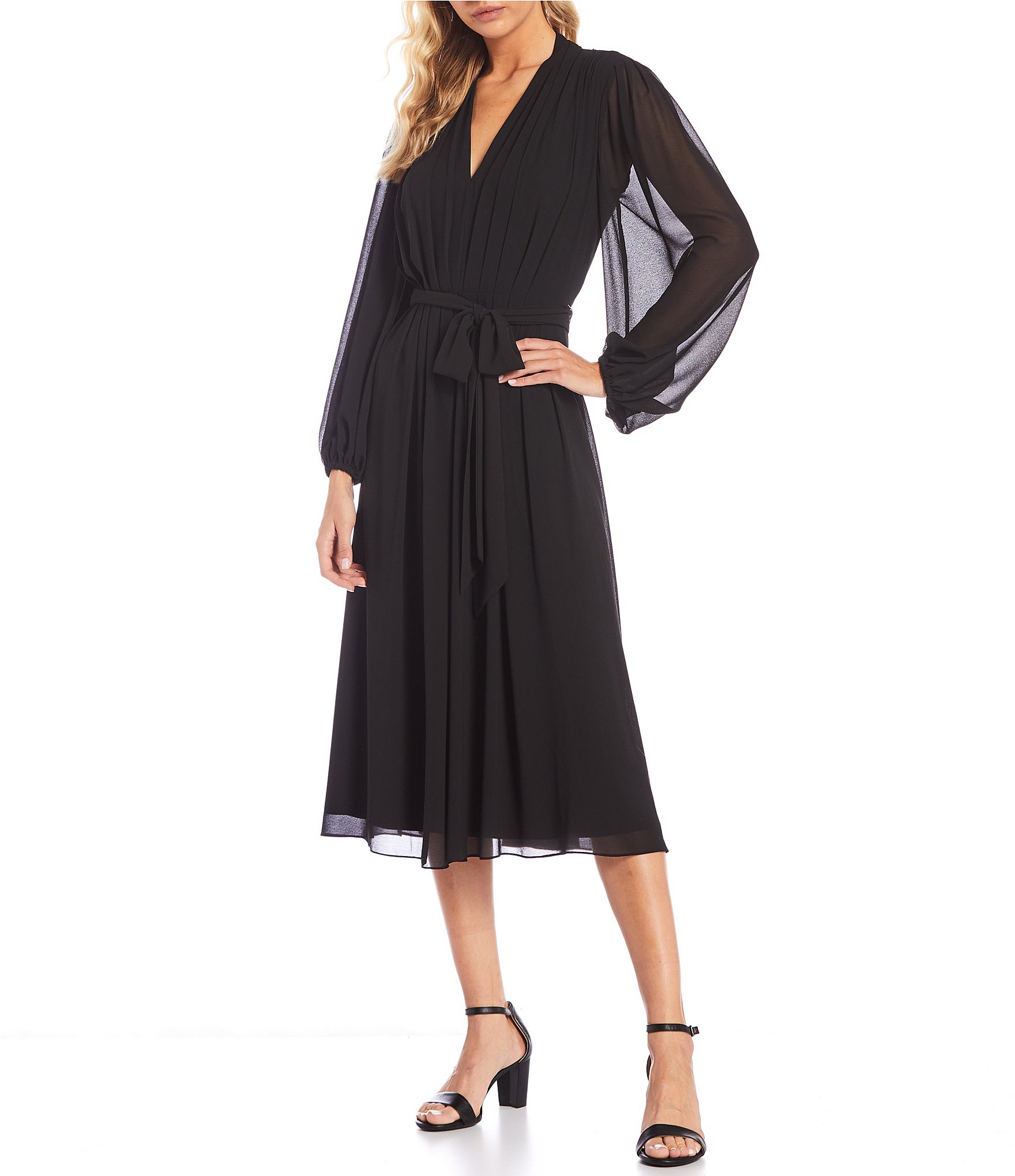 long sleeve black dress: Women's ...