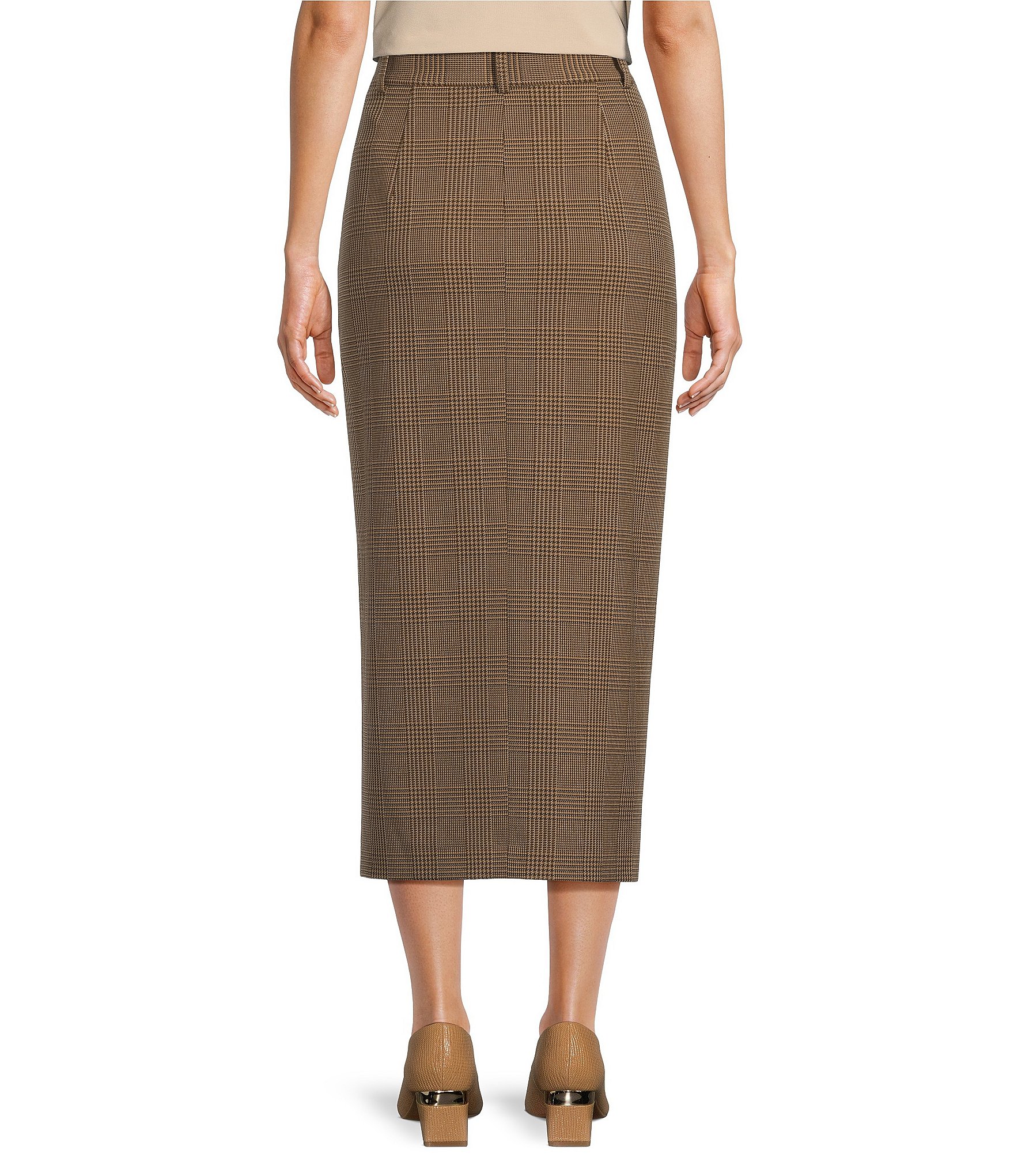 Alex Marie Jackie Anywhere, Everywhere Coordinating Fly Front Midi Skirt