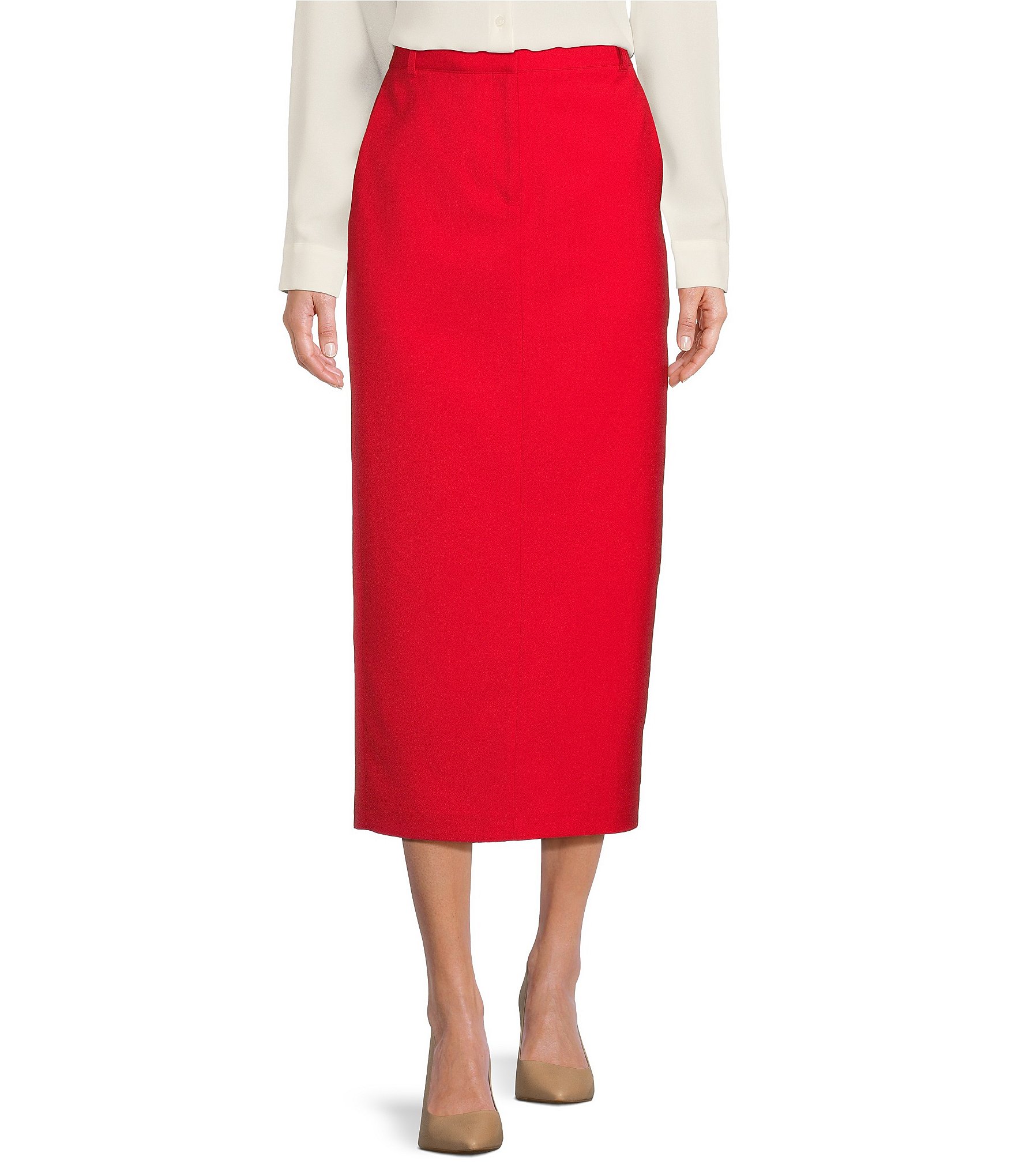 Dillards mid length skirts best sale