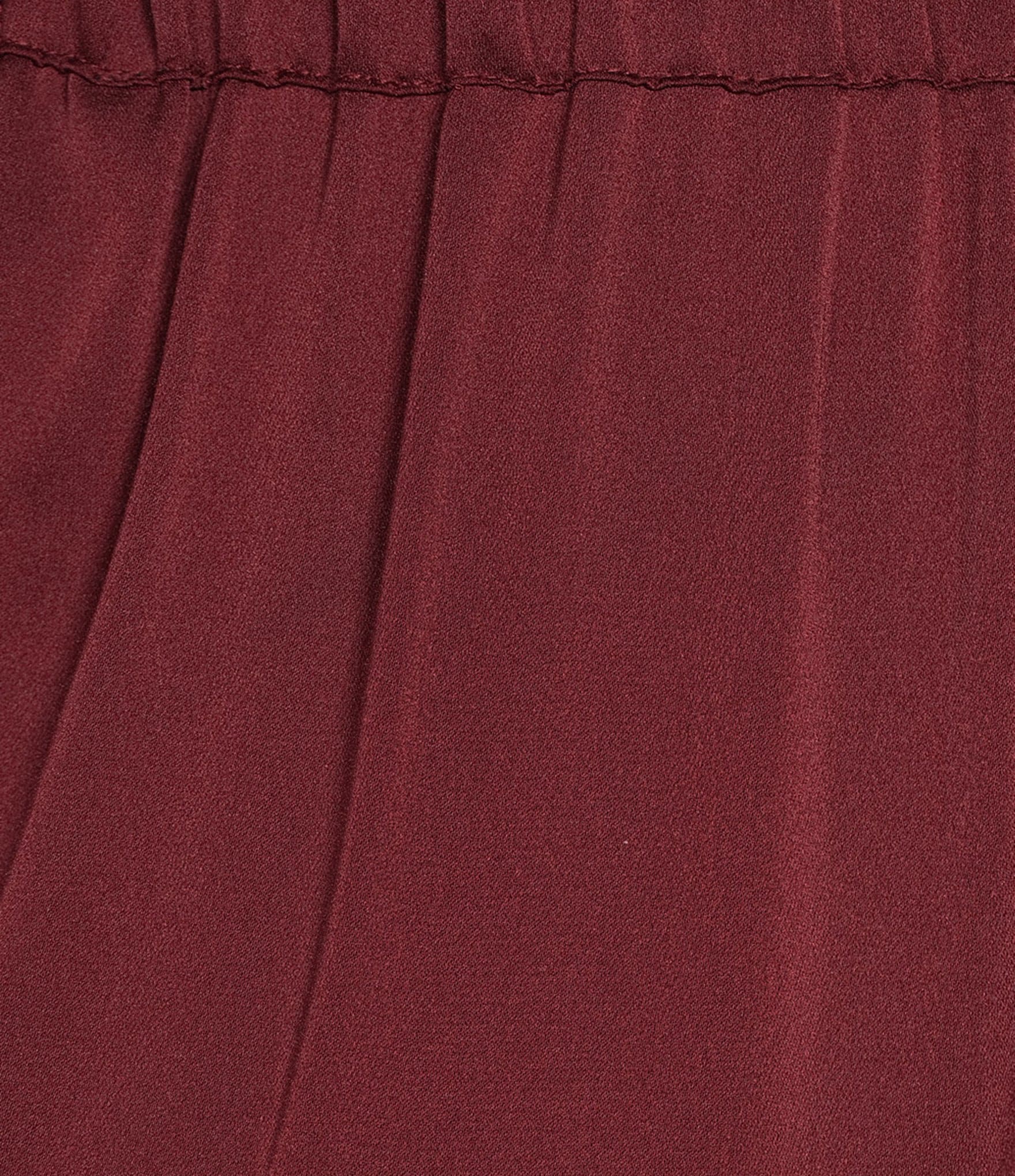 Alex Marie Kristen Stretch Satin Flat Front Full Length Wide Leg Pants