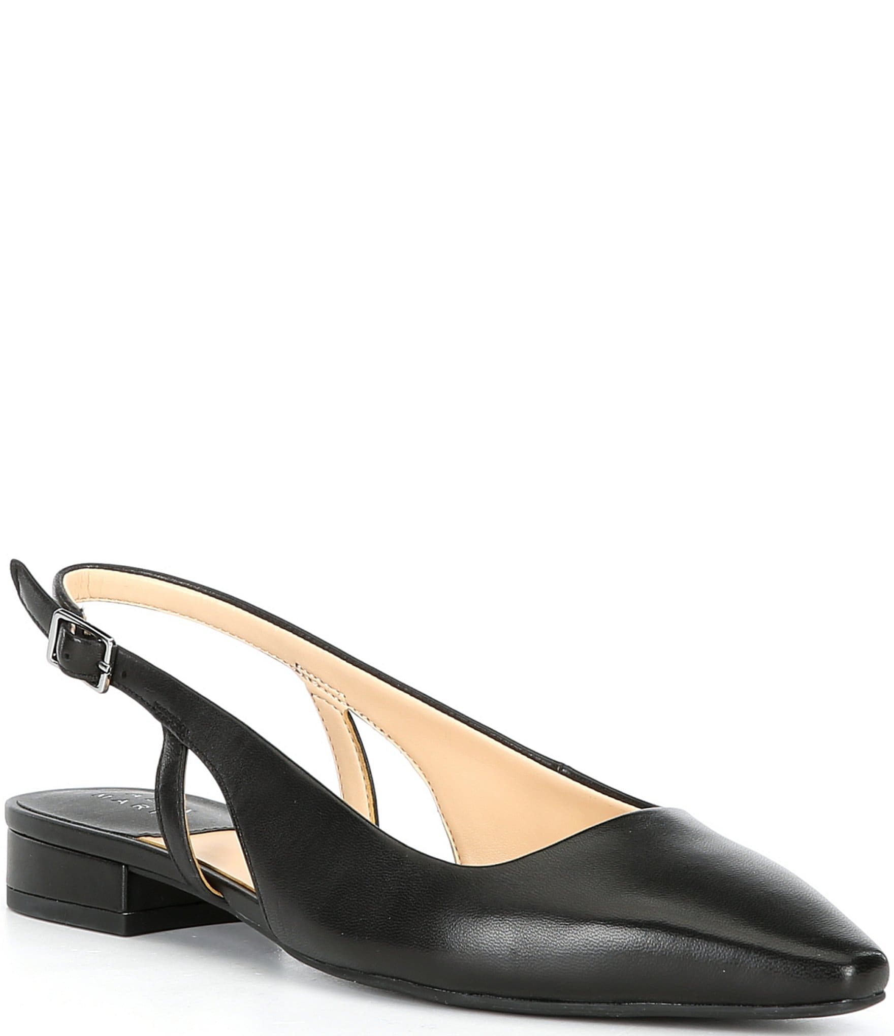 Alex Marie Lavani Leather Slingback Flats | Dillard's