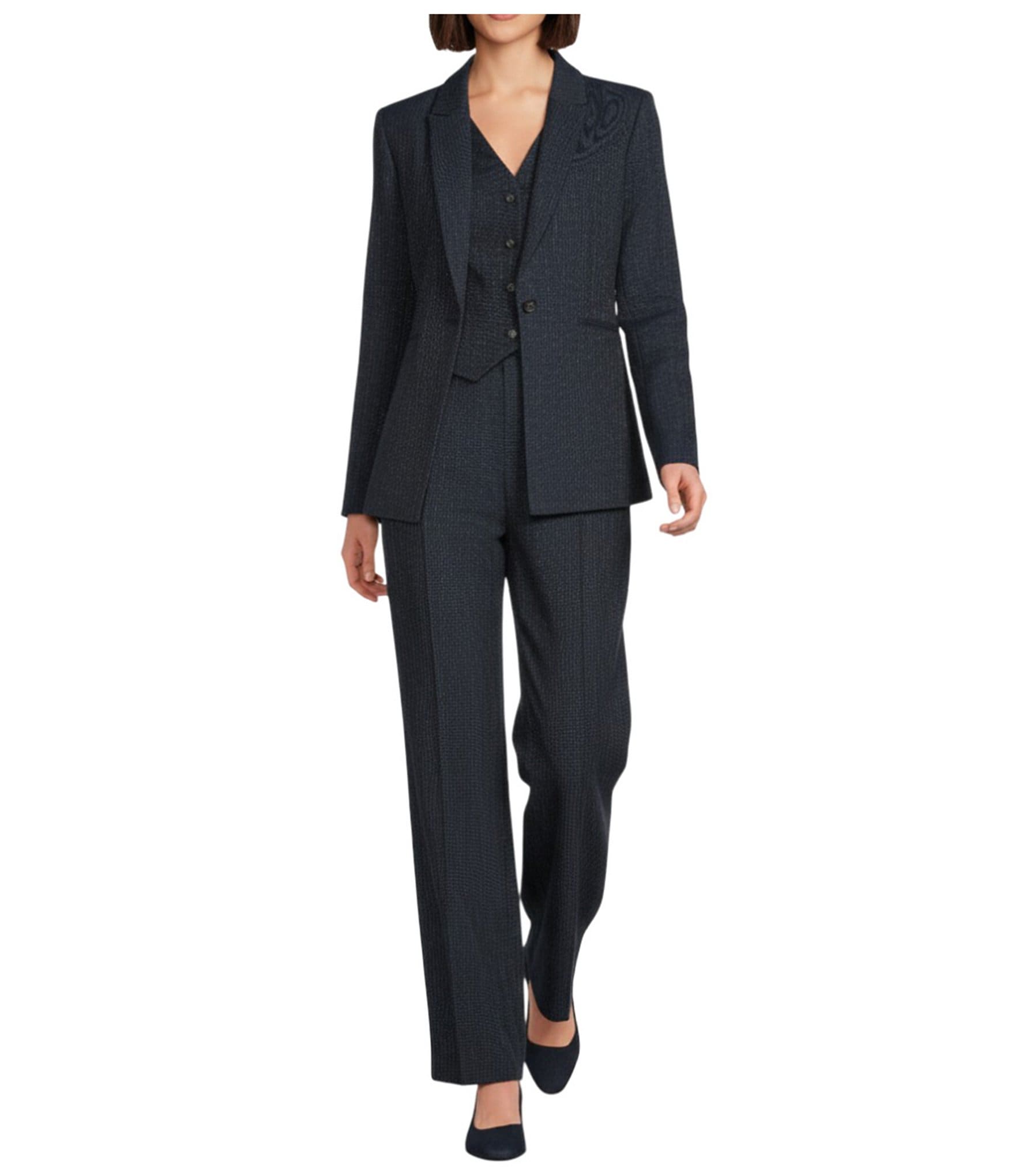 dillards ladies dress suits Mid Women's & Suit Separates western glam outfit
