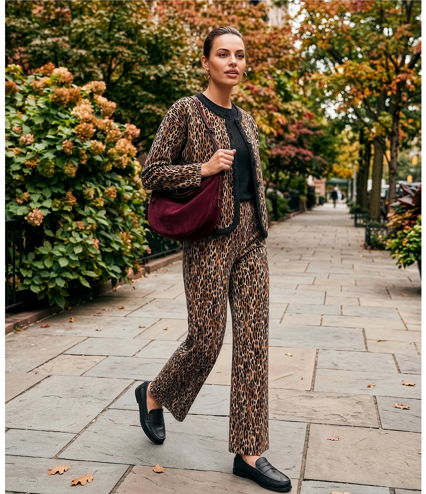 Alex Marie Mila Leather Penny Loafers