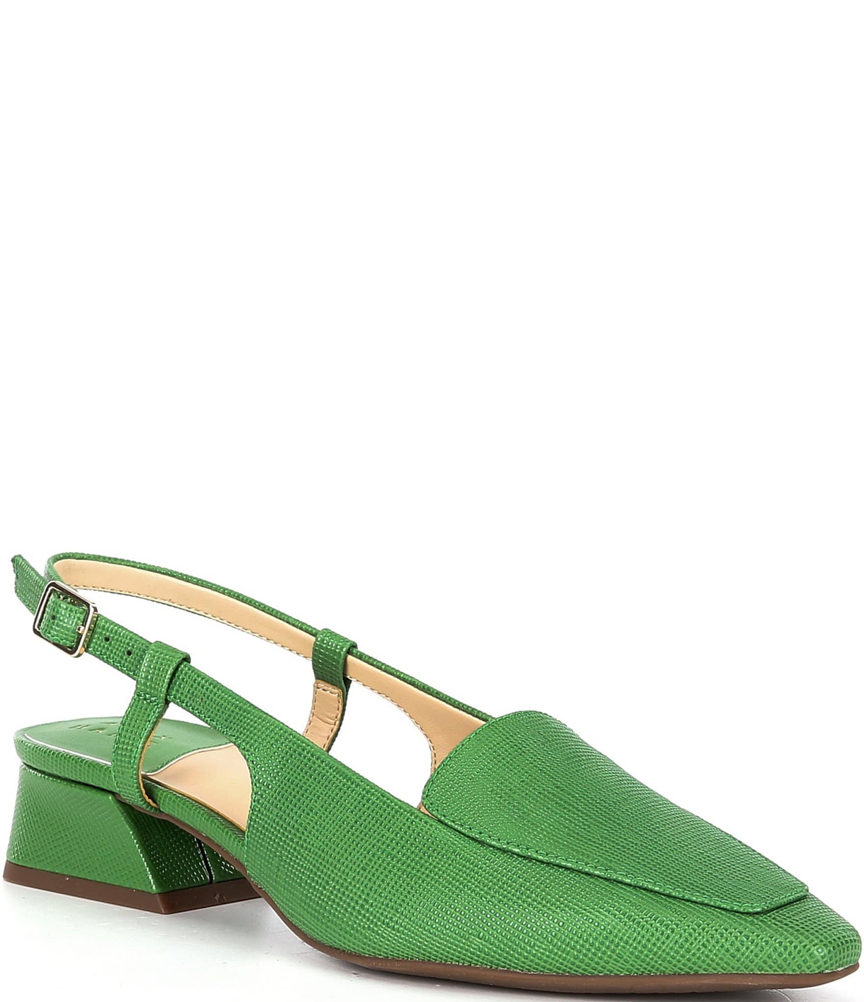 Alex Marie Monna Textured Slingback Loafers | Dillard's