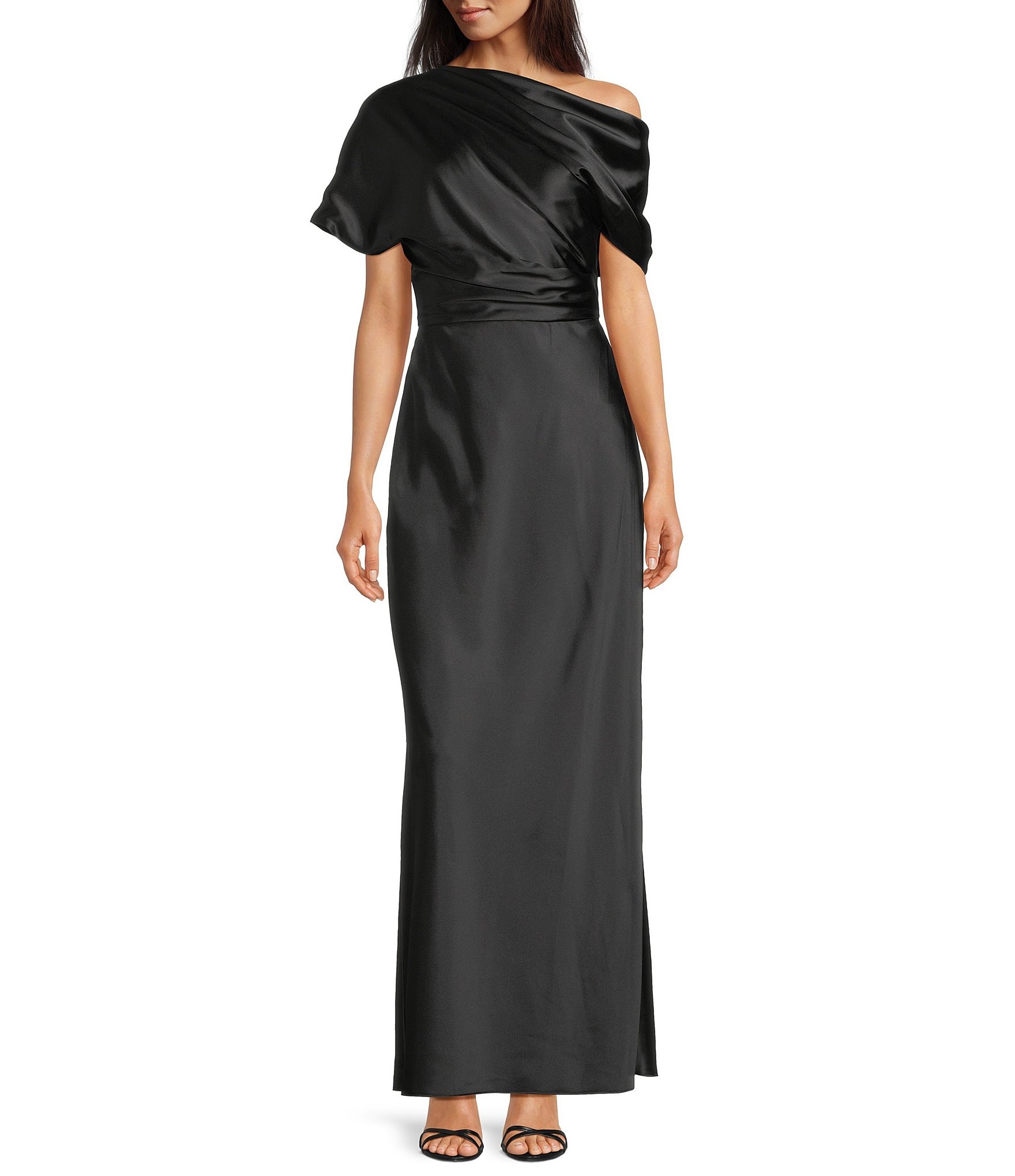 dillards black and gold dress retroféte Women's Greta Velvet Dress - Blue main image 0