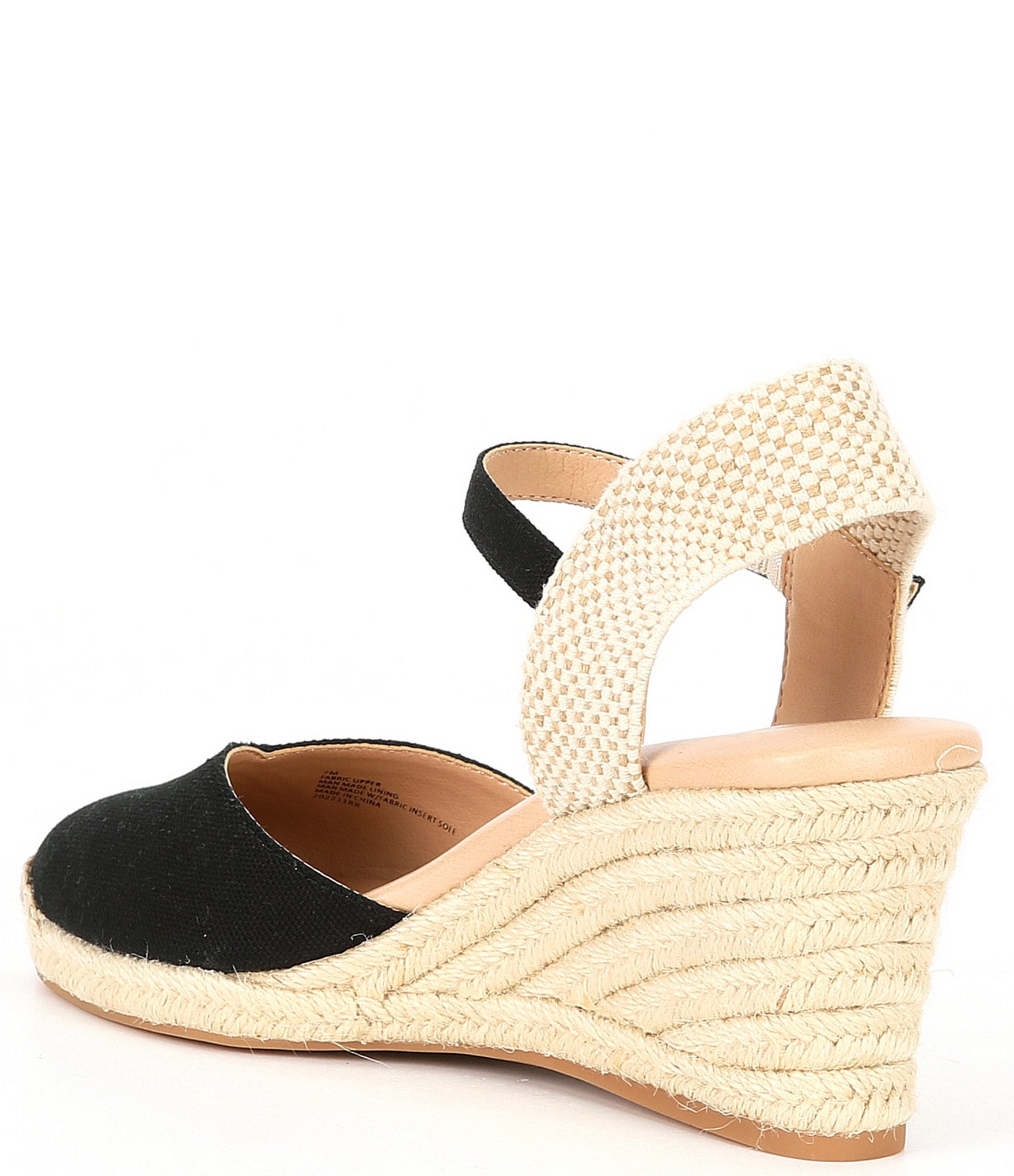 Alex Marie Pauline Canvas Platform Wedge Espadrilles