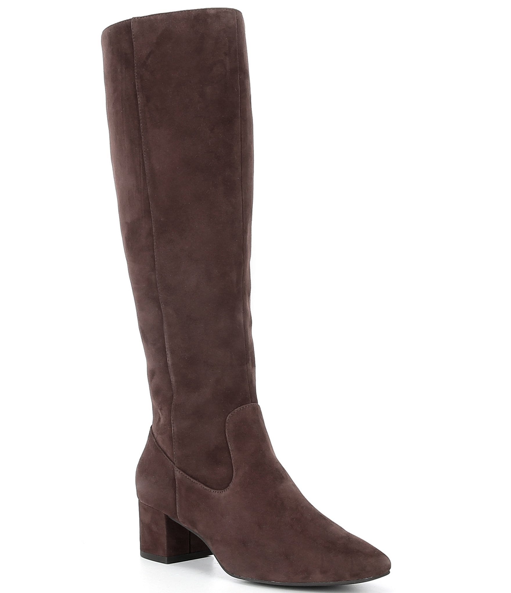 Alex Marie Prizelle Wide Calf Tall Shaft Suede Boots | Dillard's