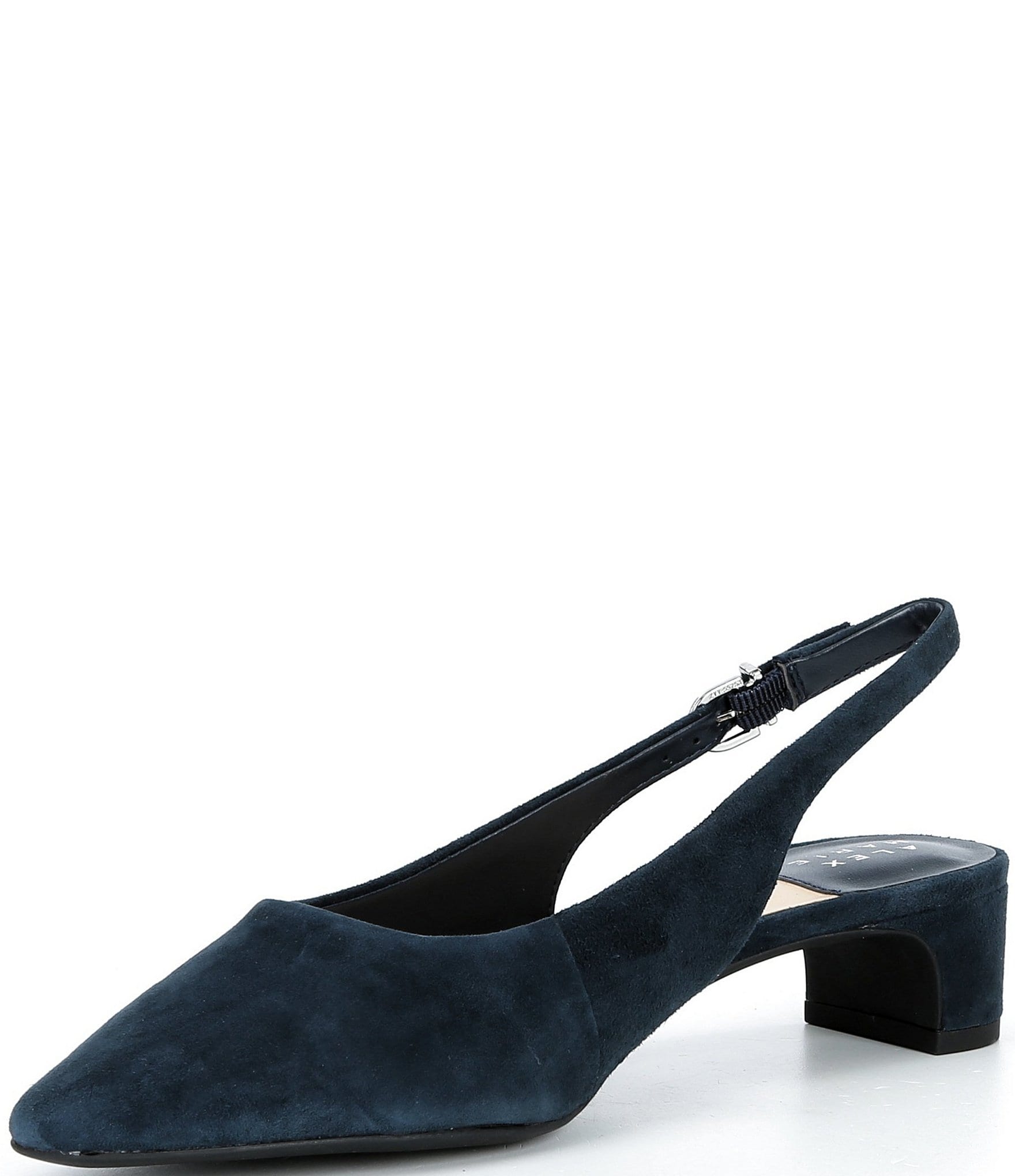 Alex Marie Rumi Suede Slingback Pumps