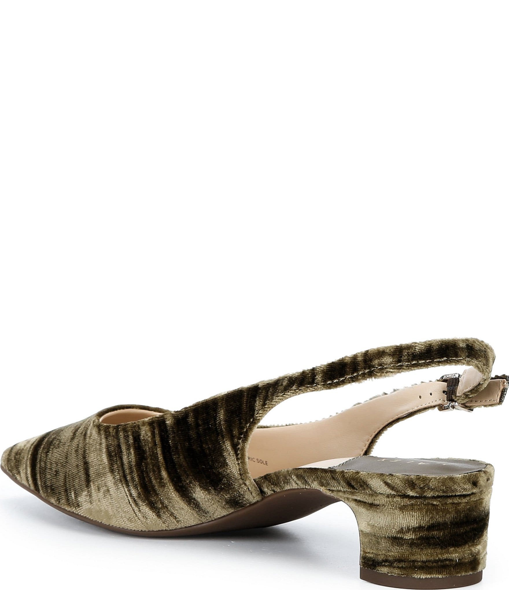 Alex Marie Rumi Velvet Slingback Pumps