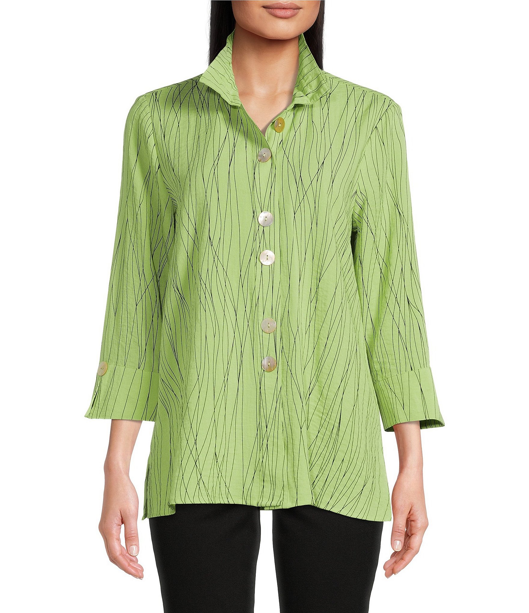 Green Women's Tunic Tops | Dillard's