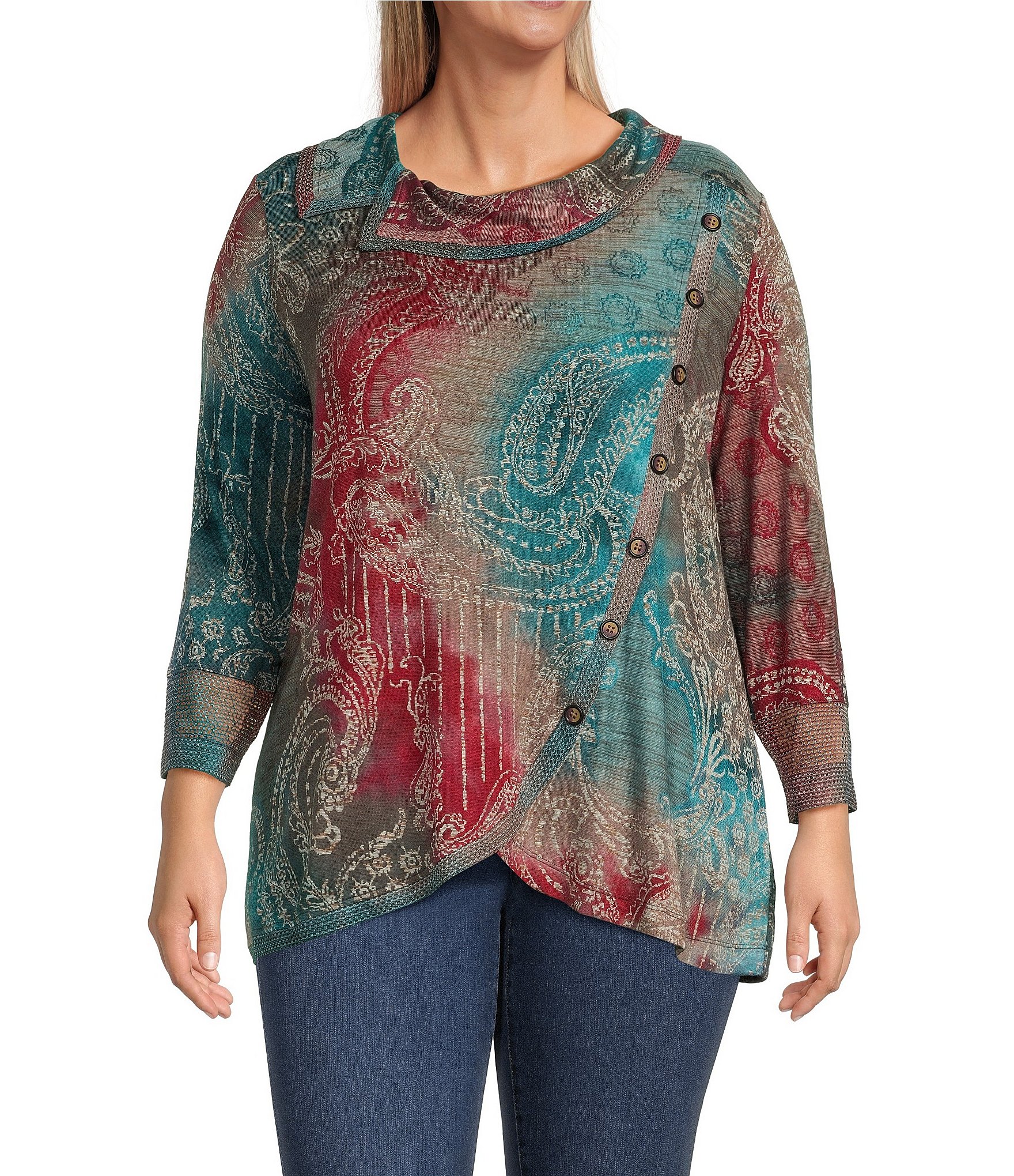 Plus Size Long Sleeve Tops