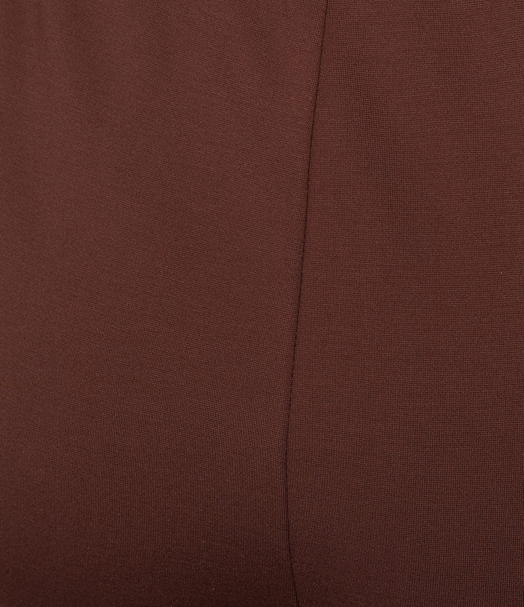 Ali Miles Plus Size Knit Flared Leg Pull-On Pant