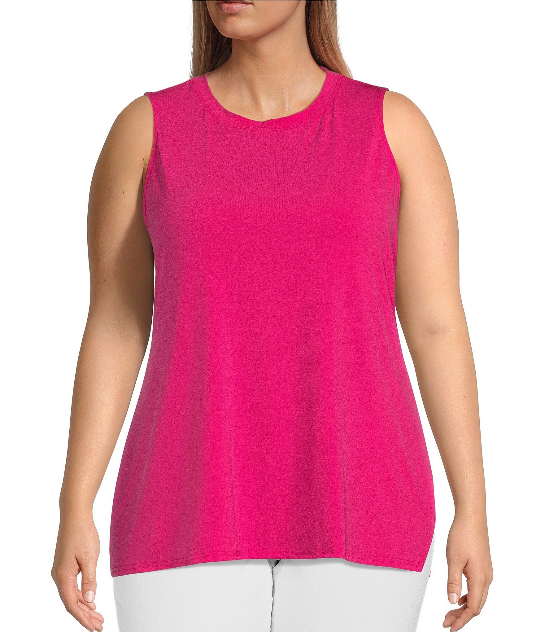 Women's Plus-Size Pink Tops & Blouses | Dillard's