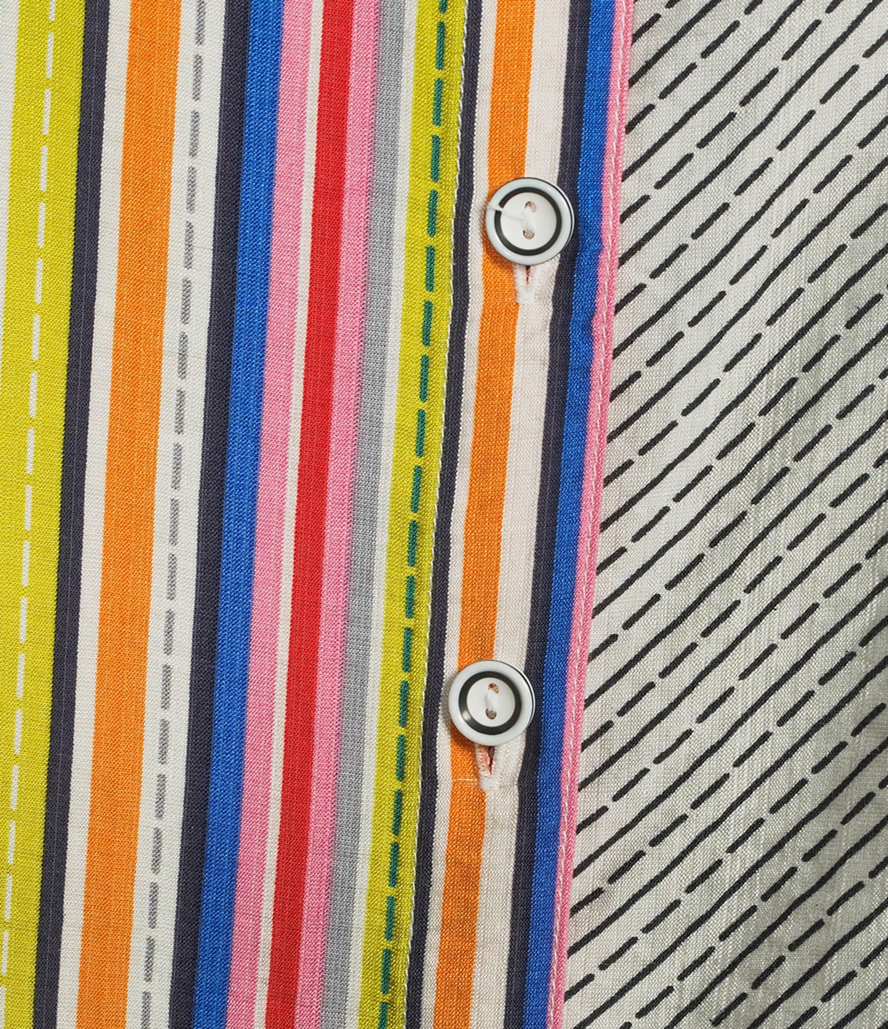 Ali Miles Plus Size Solid Multi Stripe Point Collar 3/4 Cuffed Sleeve High-Low Hem Button-Front Shirt