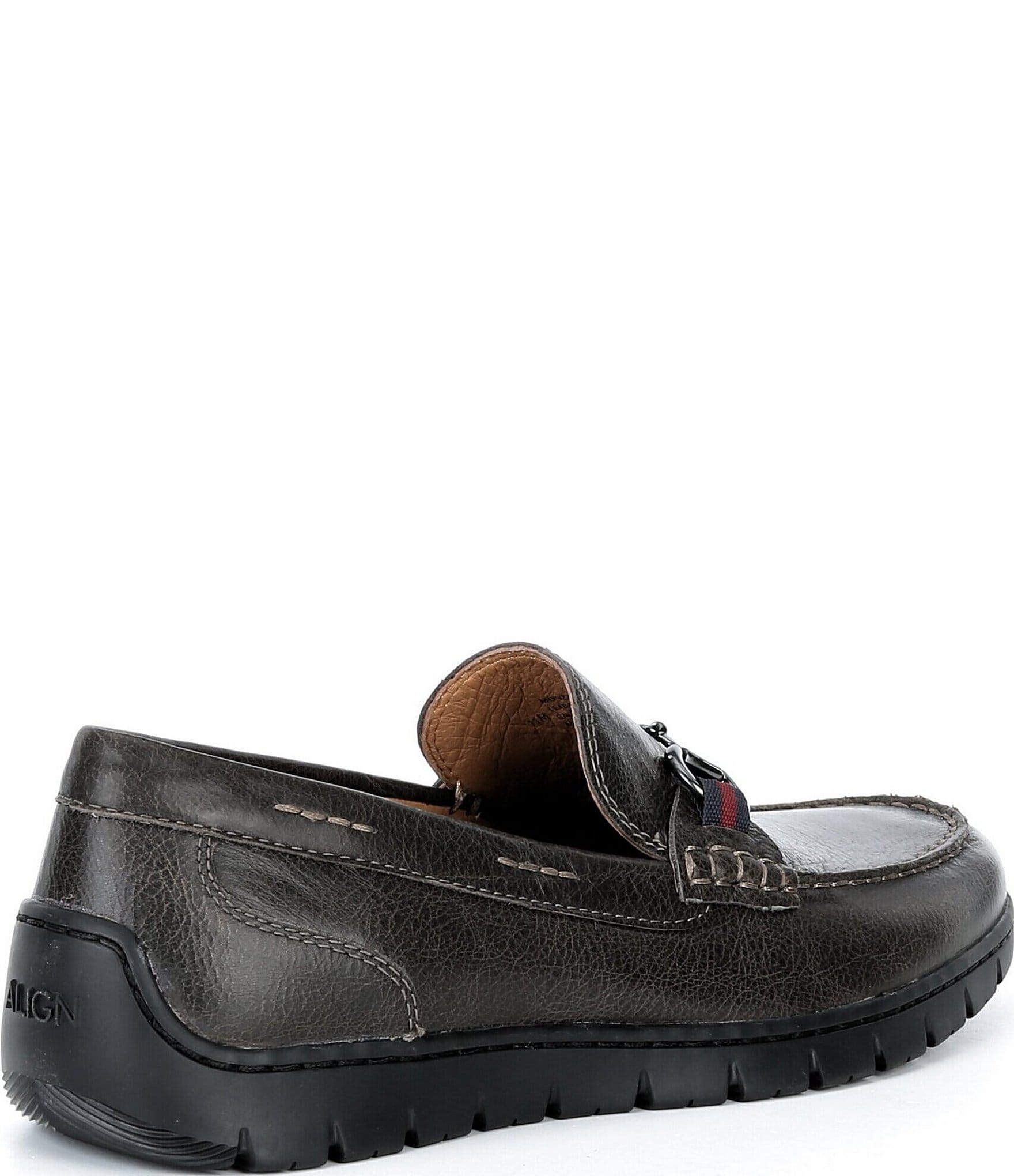 ALIGN Men's Monza Leather Bit Buckle Driver Loafers