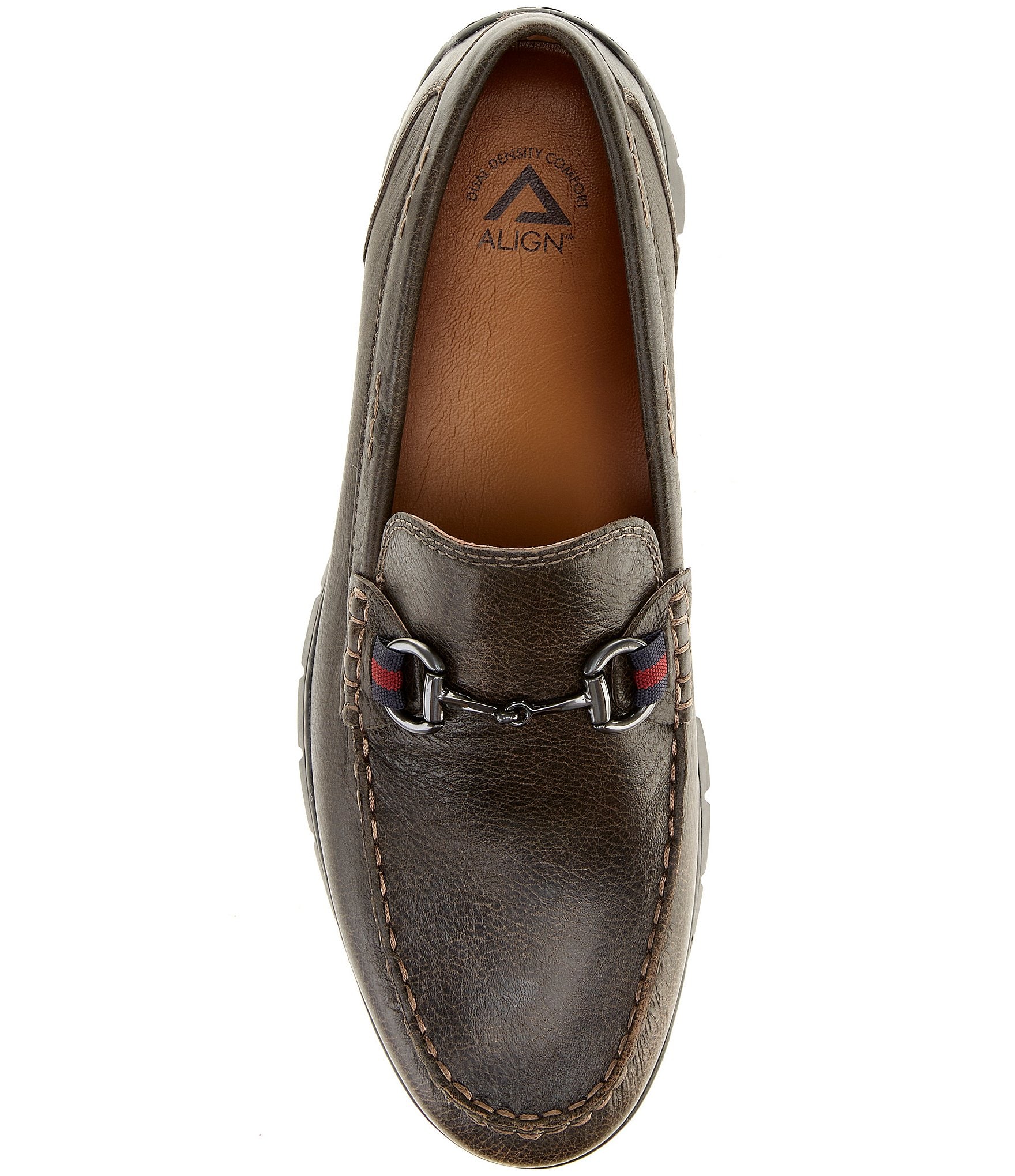 ALIGN Men's Monza Leather Bit Buckle Driver Loafers