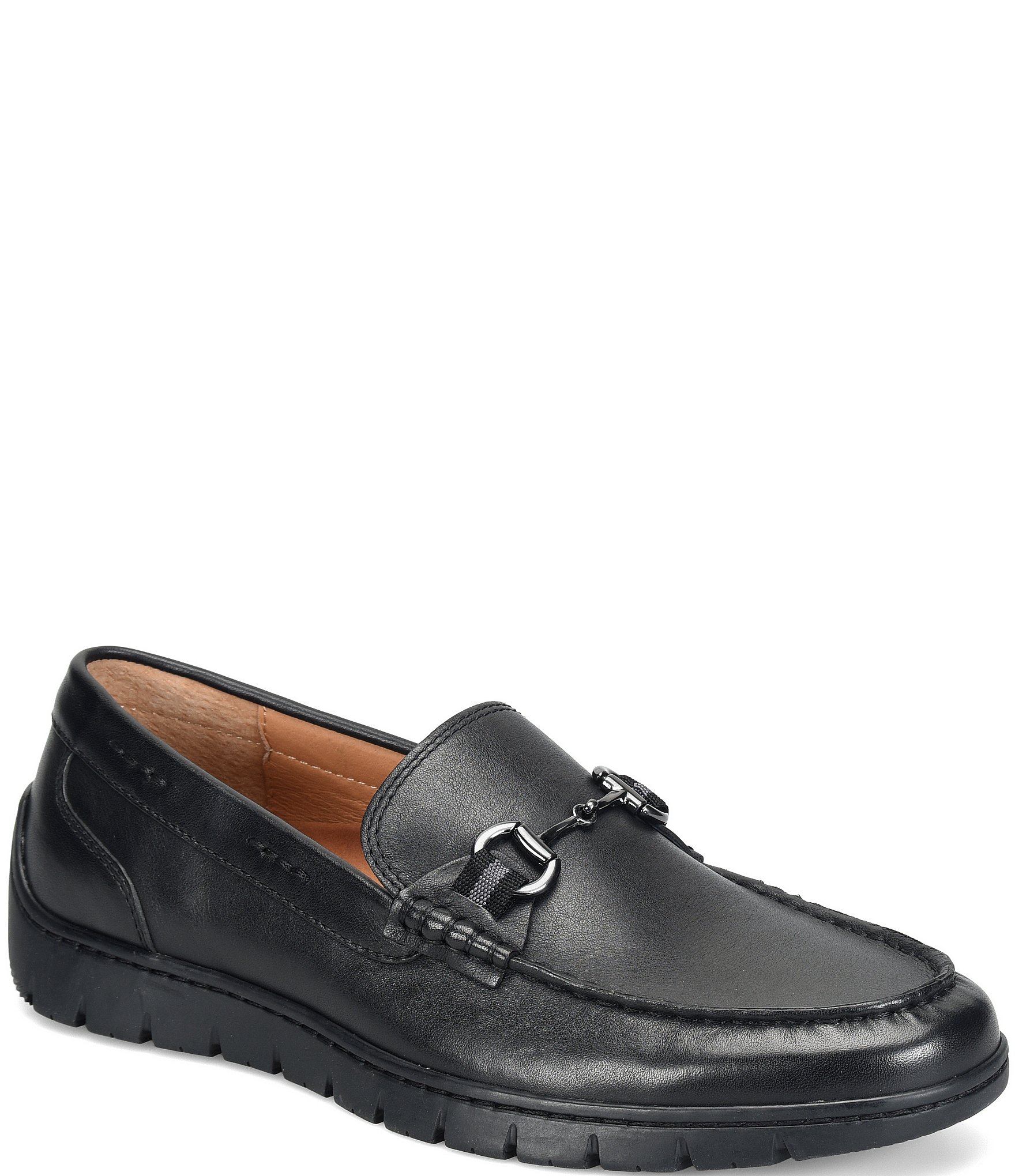 ALIGN Men's Monza Leather Bit Buckle Driver Loafers