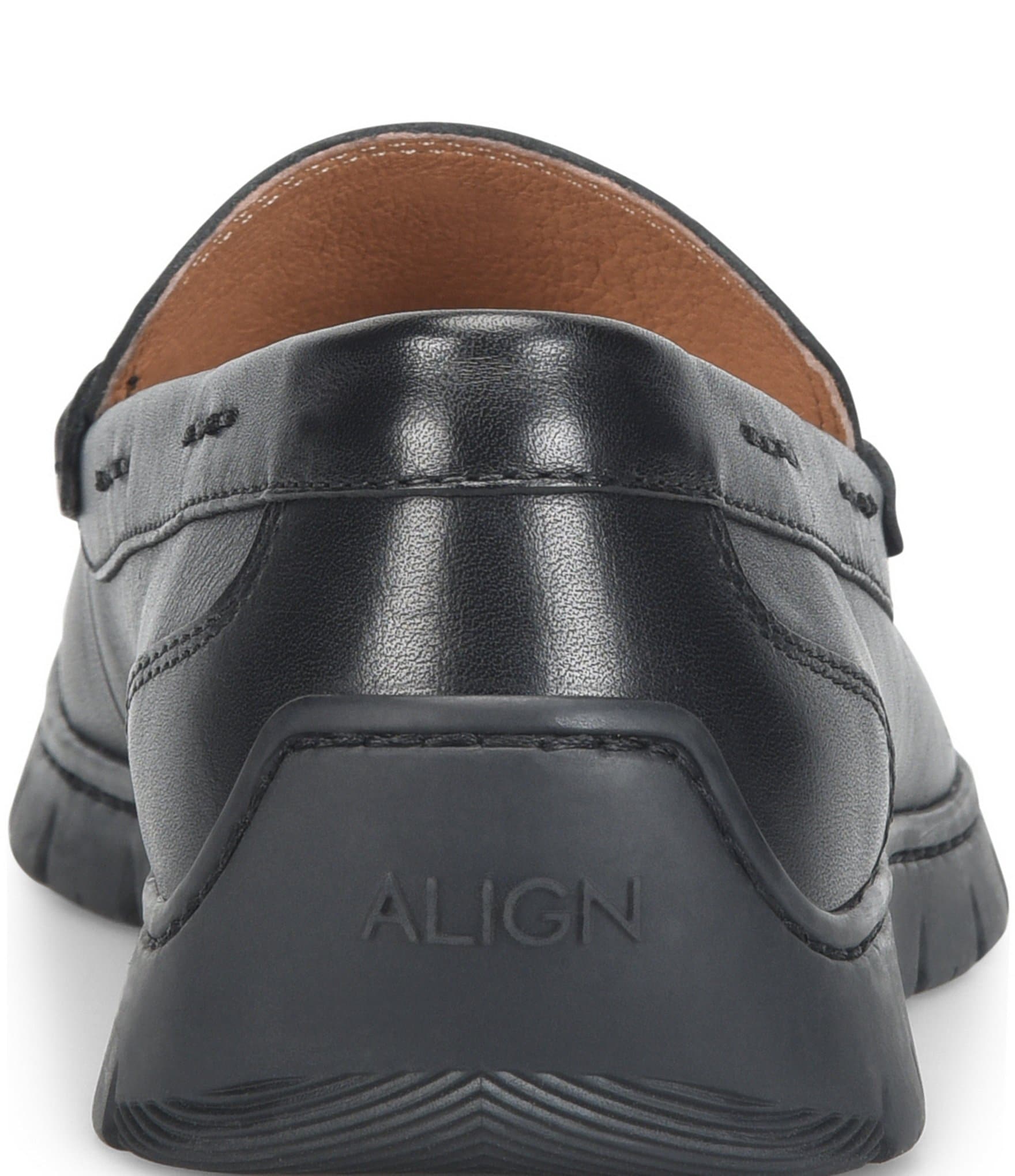 ALIGN Men's Monza Leather Bit Buckle Driver Loafers
