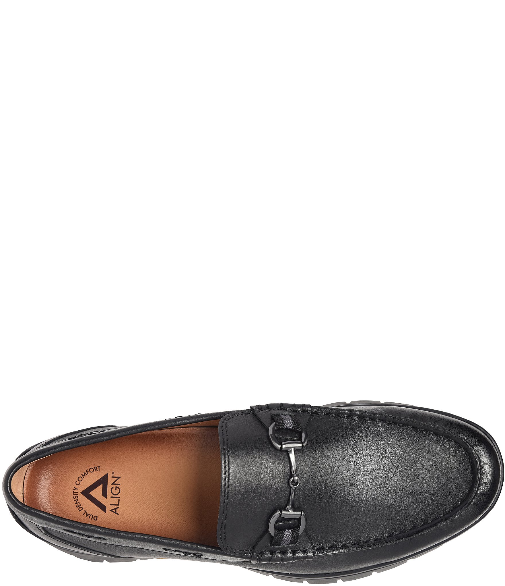 ALIGN Men's Monza Leather Bit Buckle Driver Loafers