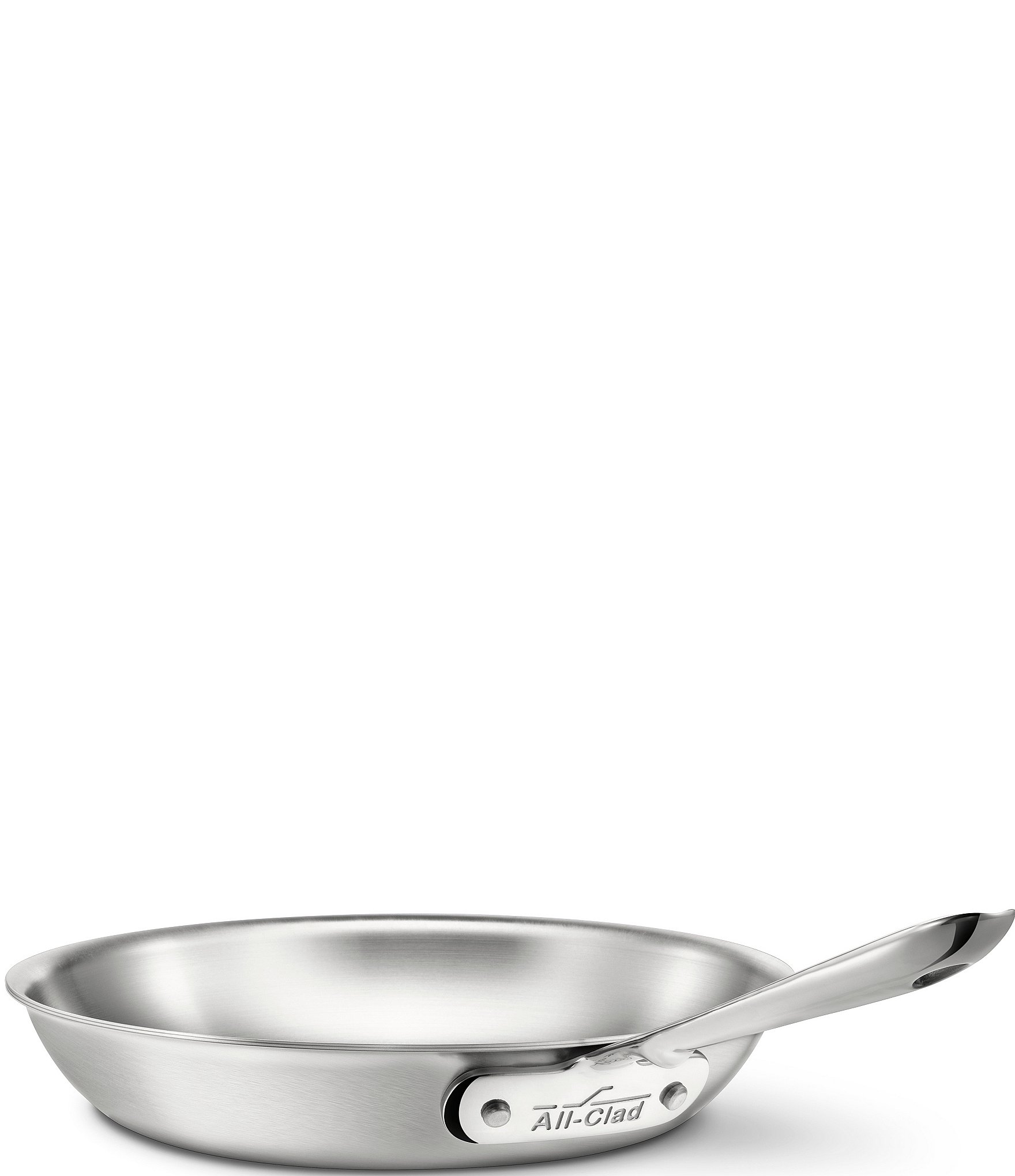 All-Clad D5 Stainless Brushed 5-Ply Bonded Cookware Fry Pan, 10-inch ...