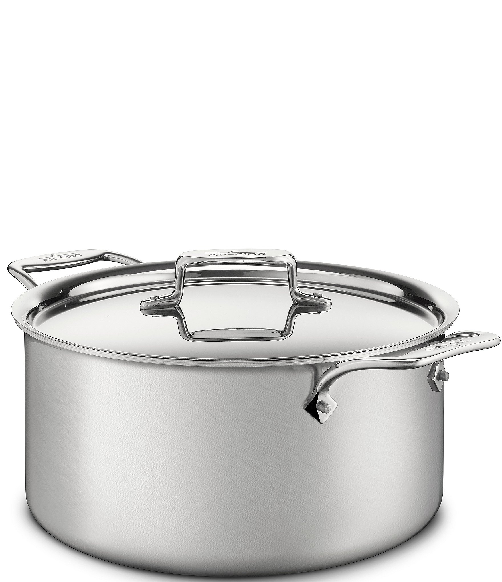 All-Clad D5 Brushed Stainless Steel 5-Ply Bonded Cookware, Stockpot ...