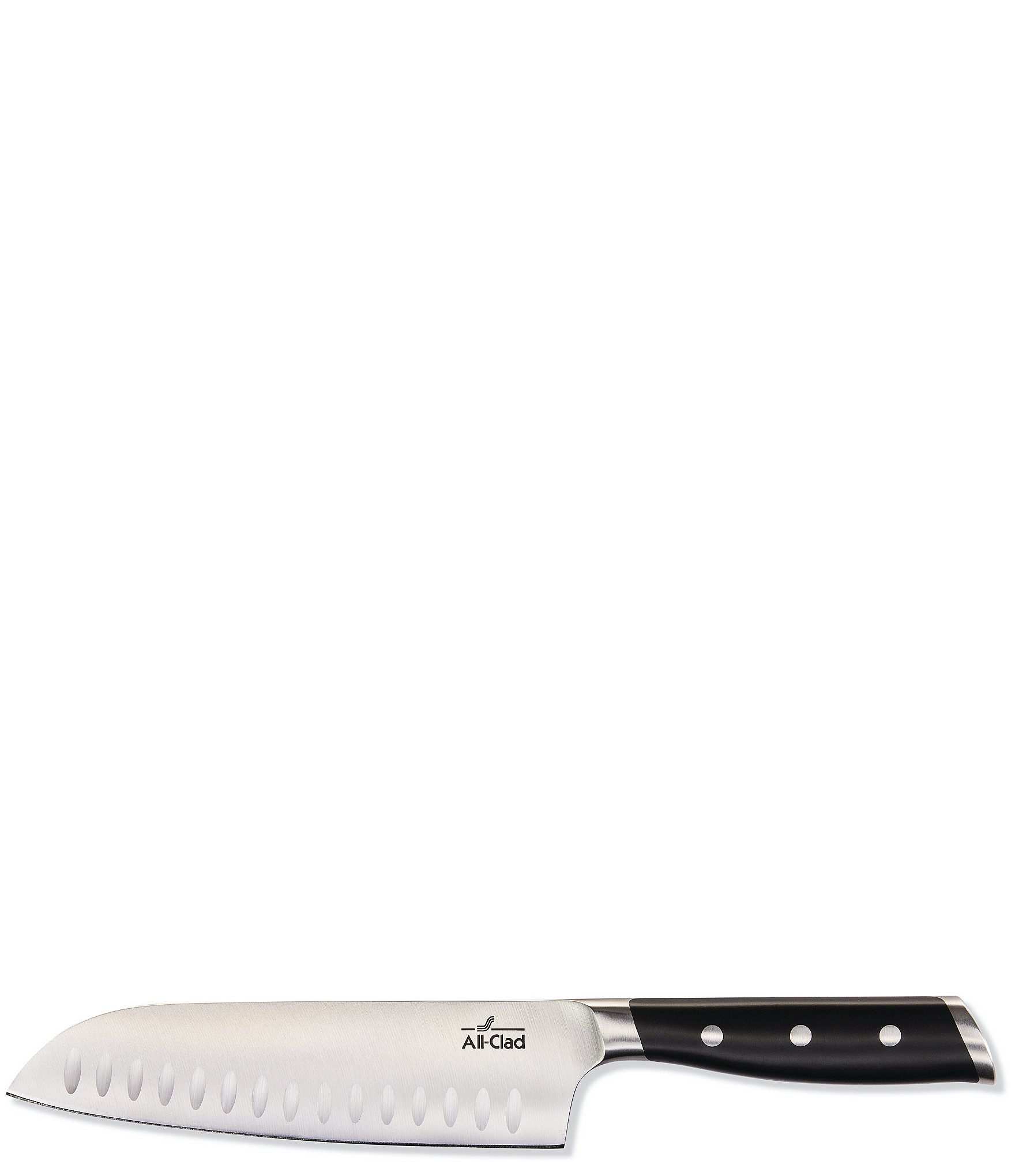 All-Clad Forged Chef's, Utility & Paring Knife Set, Black