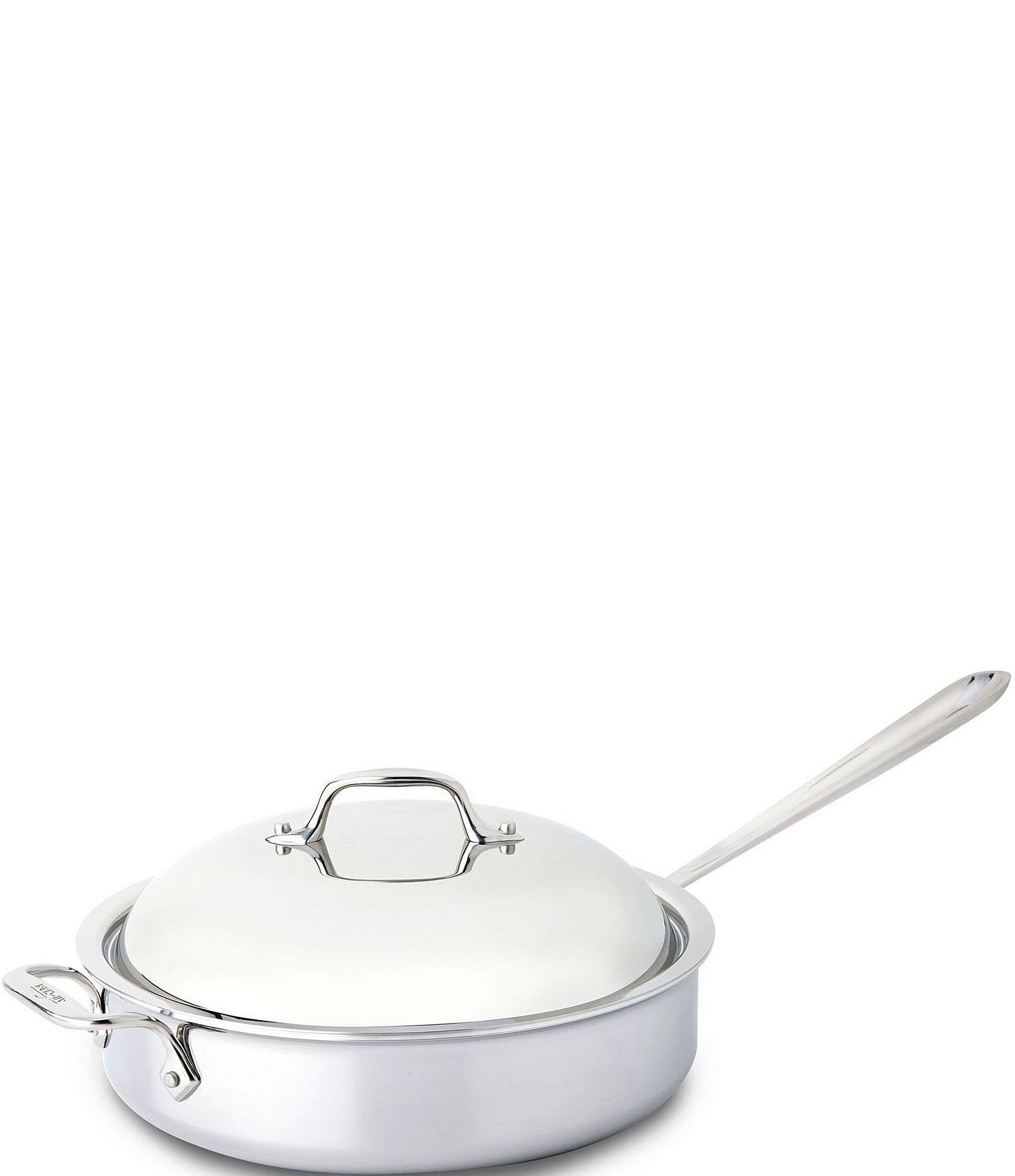 All-Clad Stainless Steel 4-Quart Saute Pan with Dome Cover | Dillard's