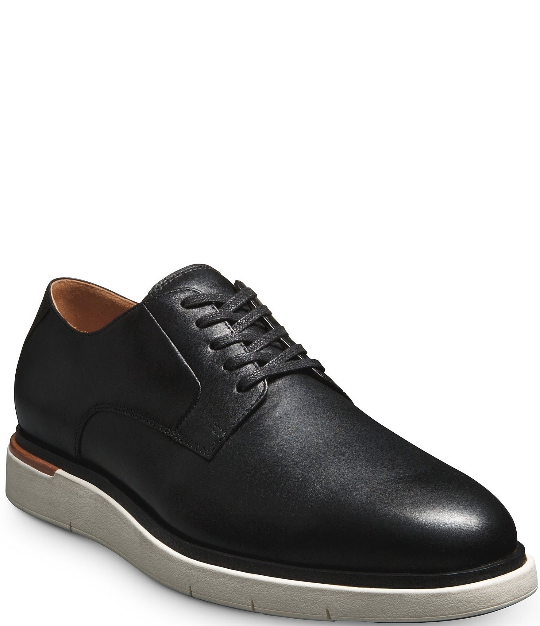 Allen‎ Edmonds Mens Black Leather Lace Up Oxford Dress Shoes Size 8.5 E 44203A Men main image 2