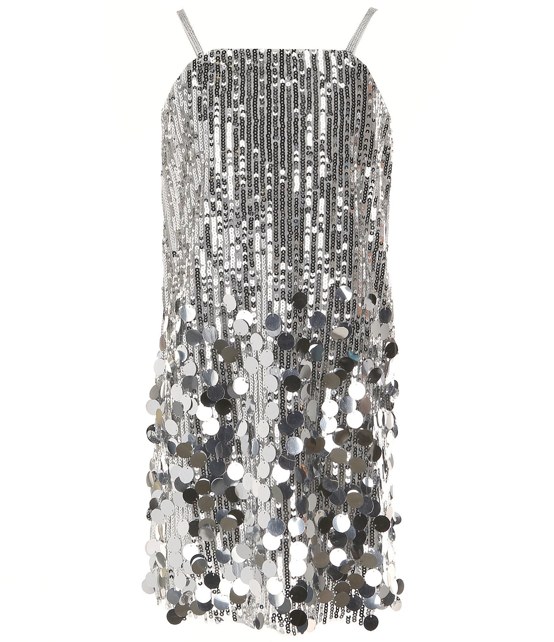 Allison & Kelly Big Girls 7-12 Hombre Paillettes Sequin Mesh