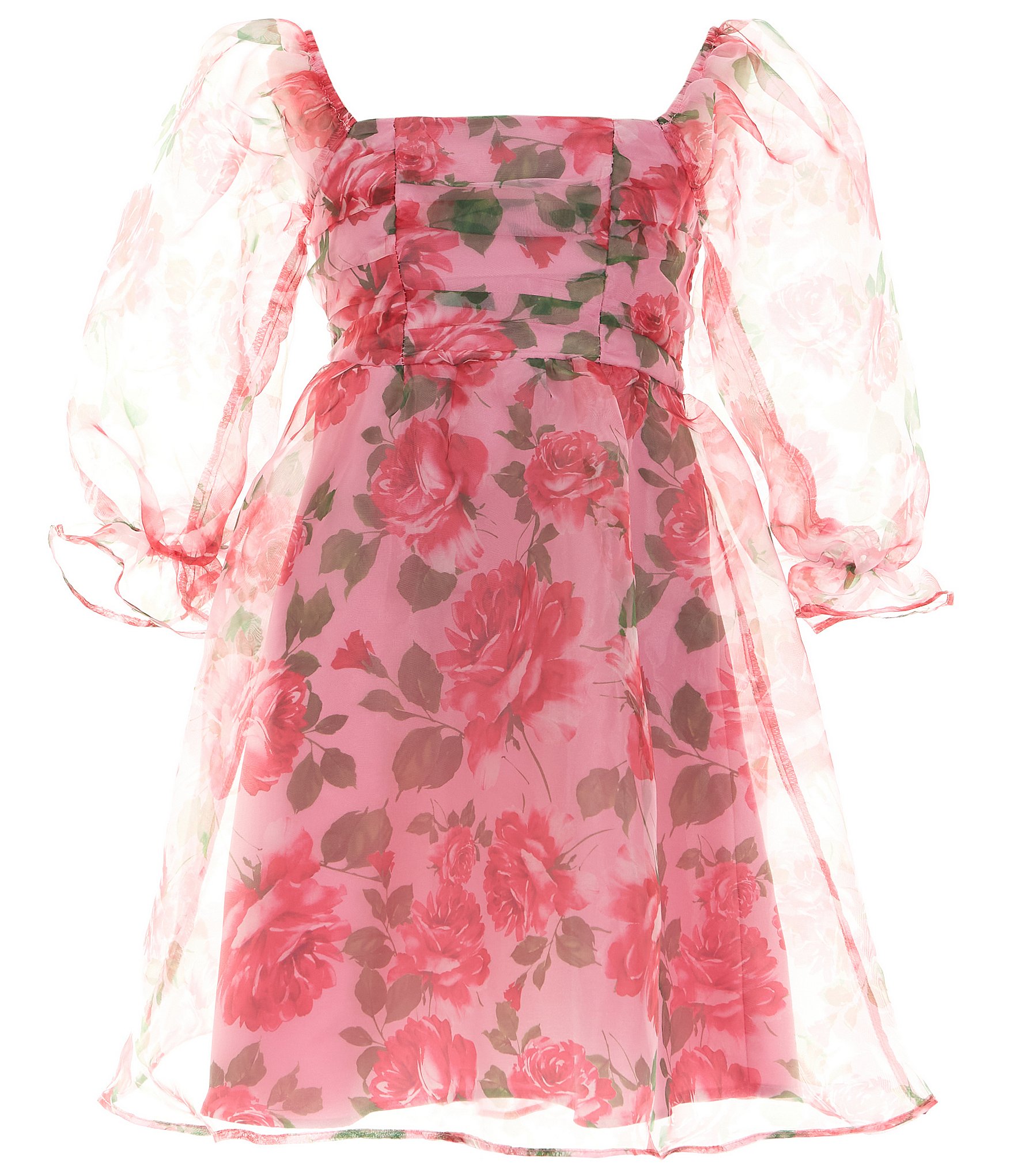 Breathtaking Beauty Babydoll Dress In Pink