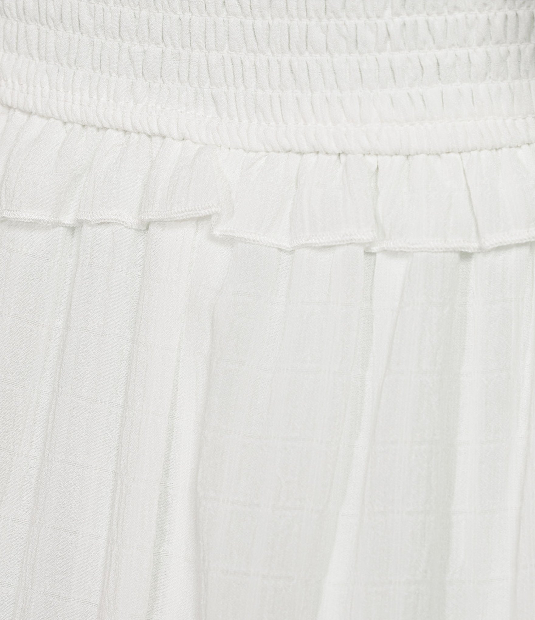 Allison & Kelly Smocked V-Neck Short Sleeve Dress