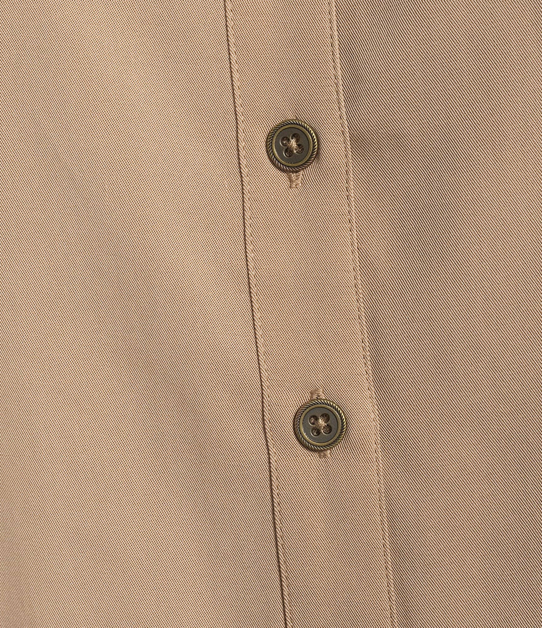 Allison Daley 3/4 Sleeve Button Front Point Collar Blouse