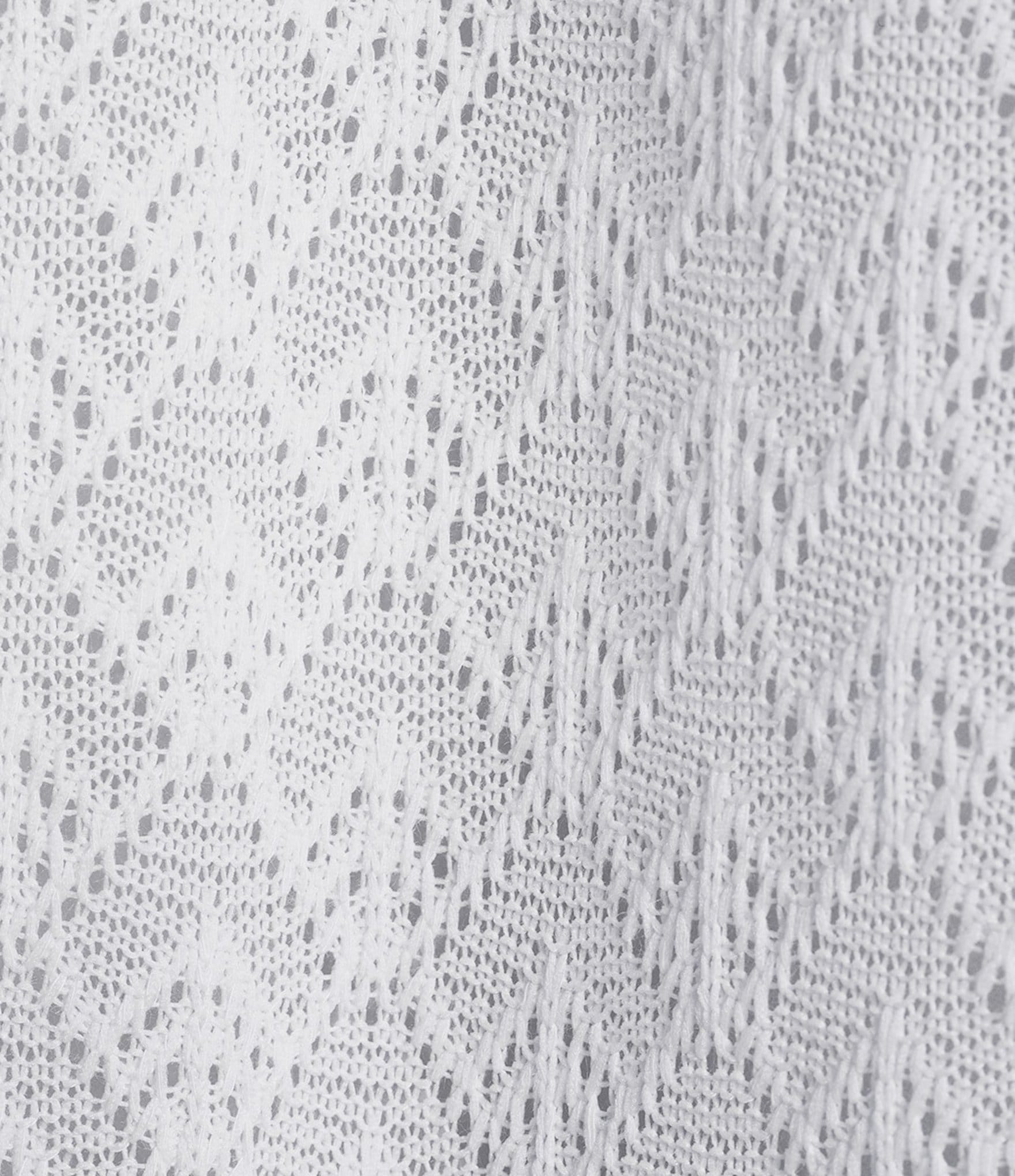 Allison Daley 3/4 Sleeve Open Front Pointelle Cardigan