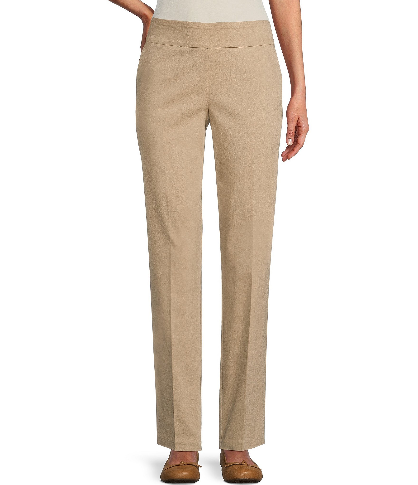 Intro Petite Size The Audrey Stretch Woven Elastic Waist Pull-On