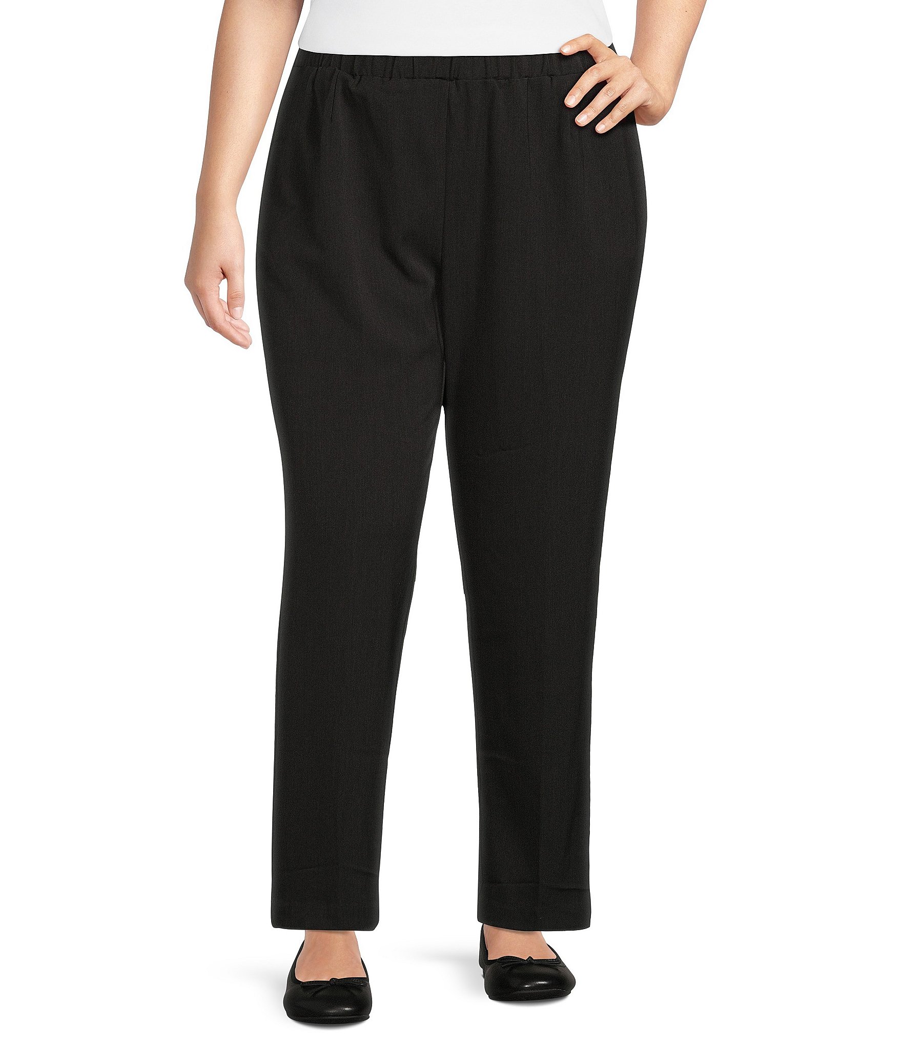 allison-daley-plus-size-city-stretch-straight-leg-pull-on-pants-dillard-s