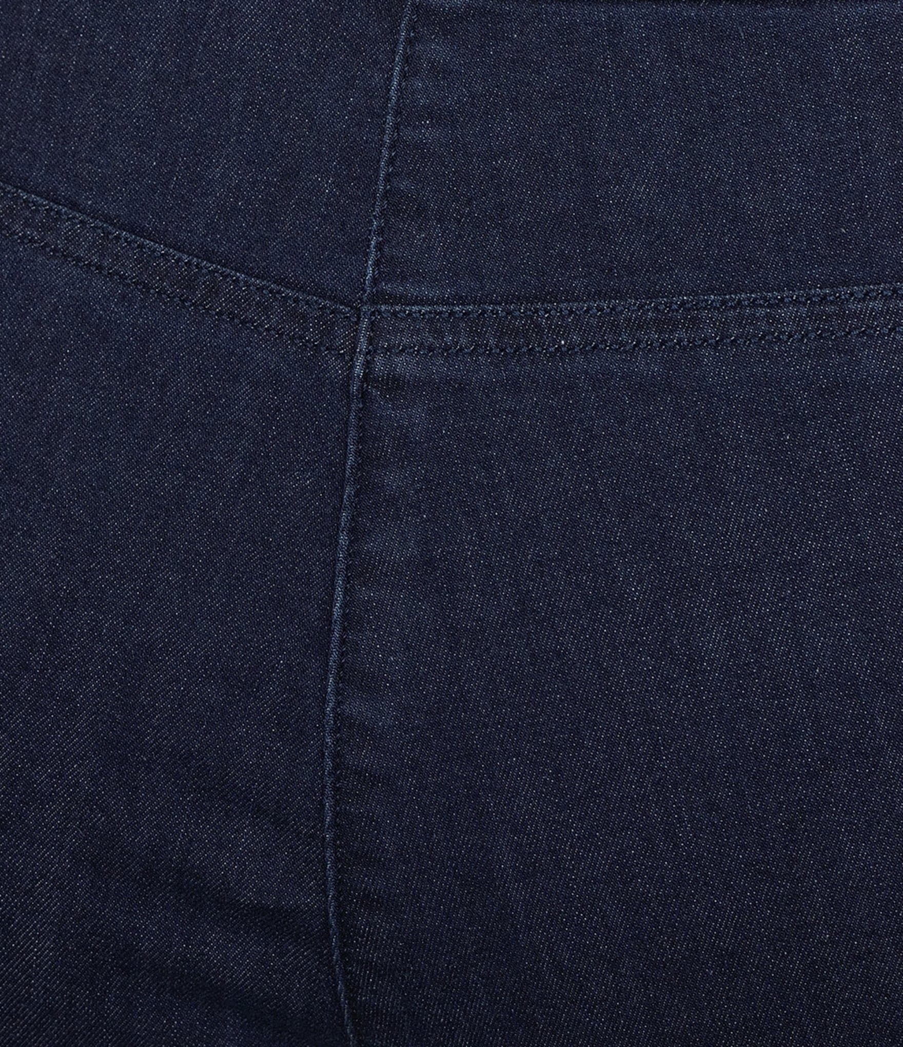 Allison Daley Plus Size Stretch Denim Pull-On Skimmer Pants