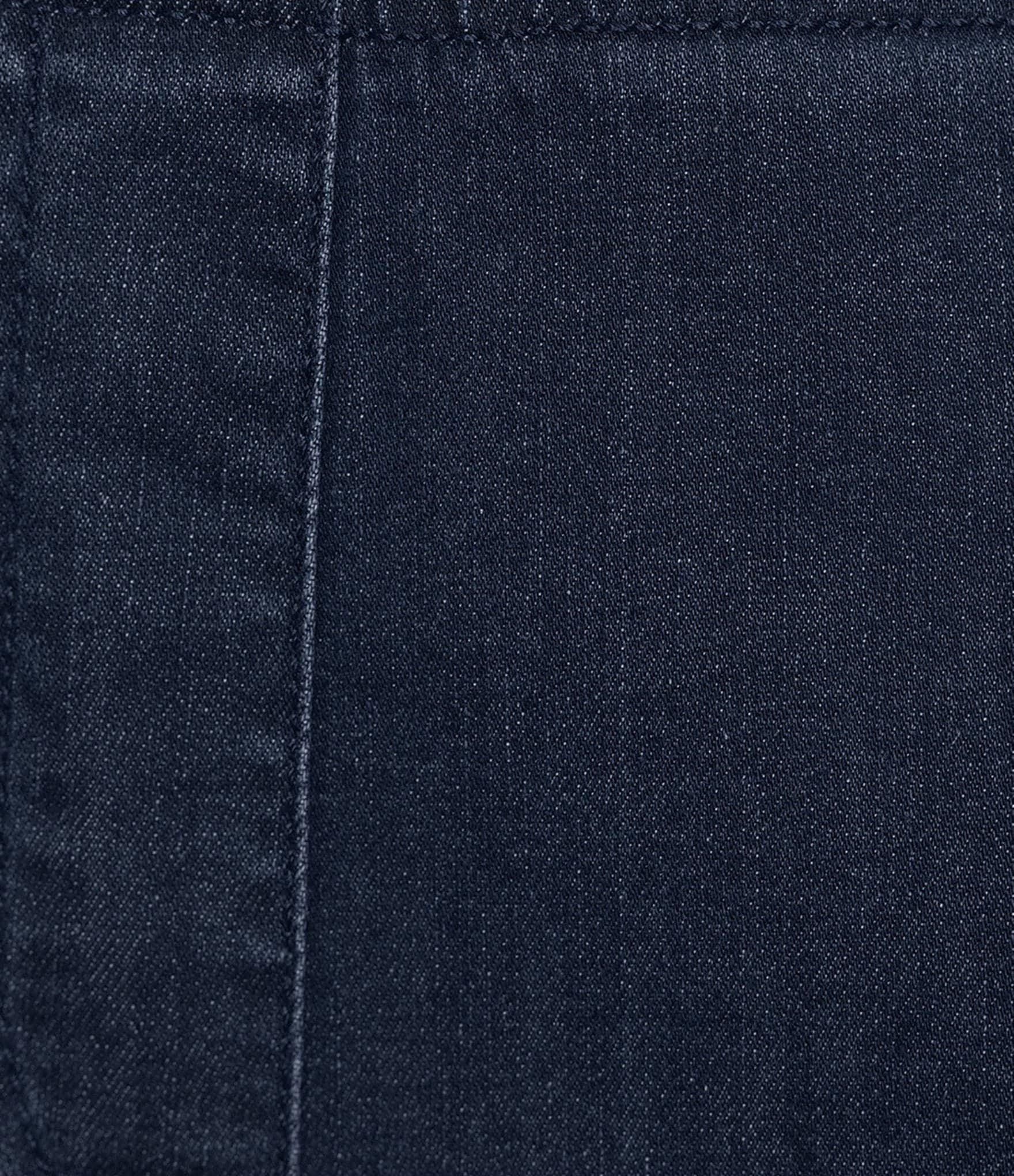Allison Daley Straight Leg Stretch Denim Elastic Waist Pull-On Pants