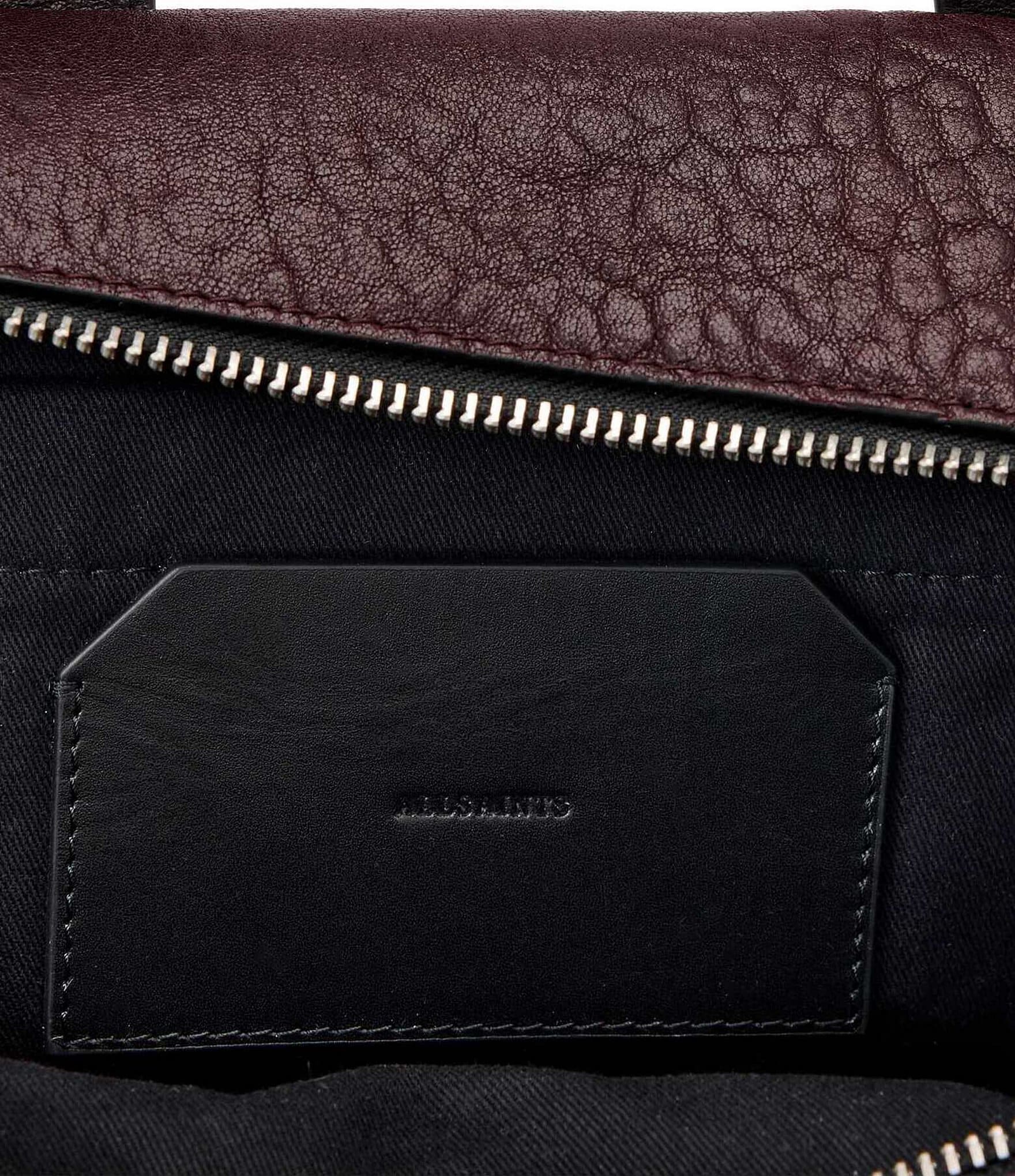 ALLSAINTS Ares Grain Compact Satchel Bag