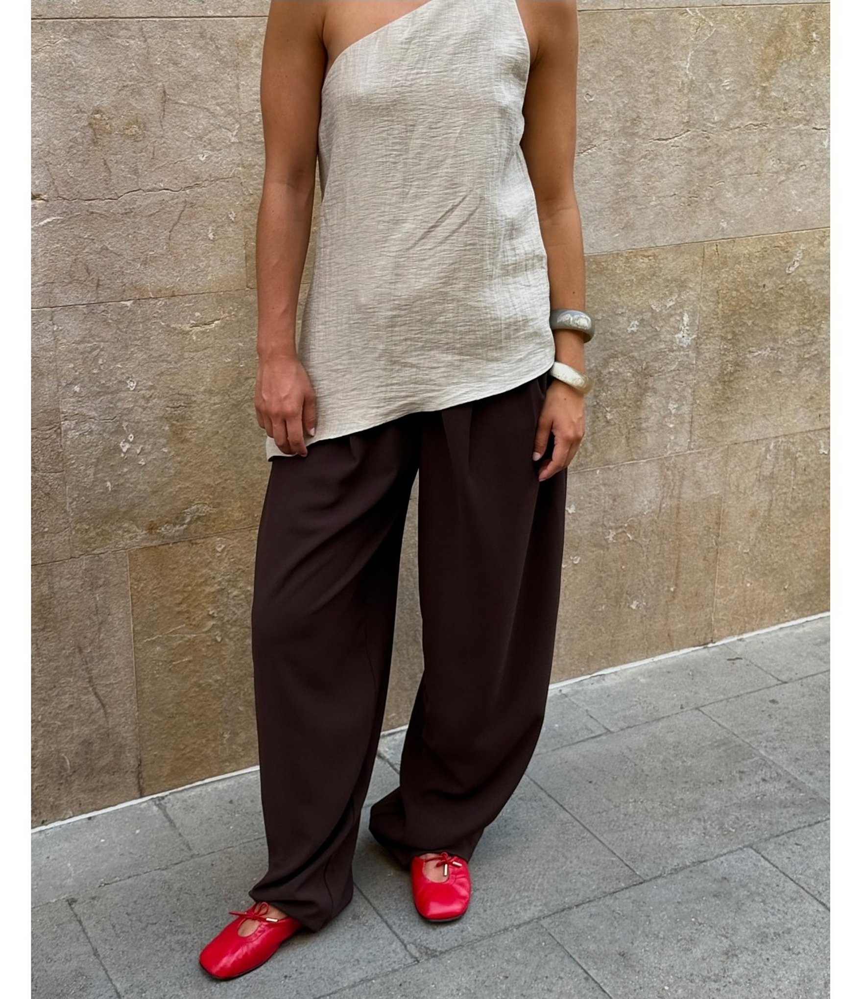 ALOHAS Rosalind Leather Ballet Flats