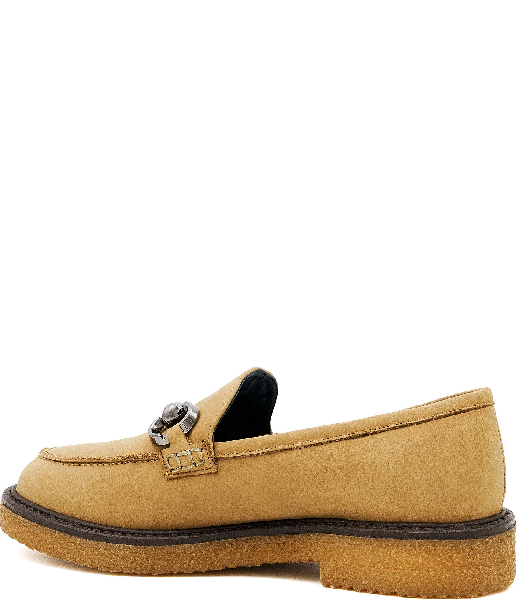 Amalfi Balzello Suede Bit Buckle Loafers