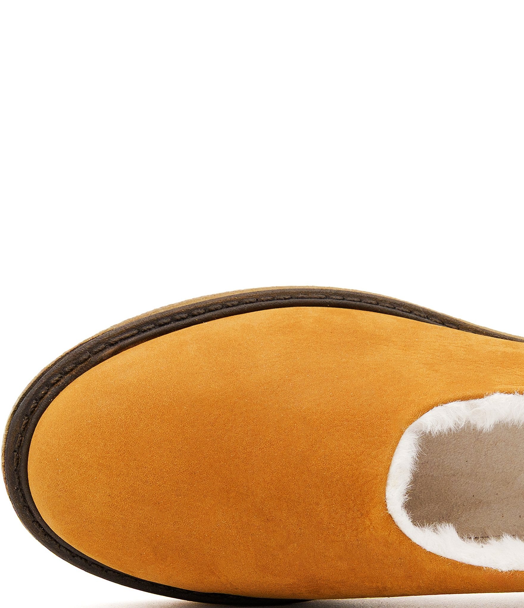 Amalfi Baviera Nubuck Suede Warm Lined Crepe Sole Slip Ons