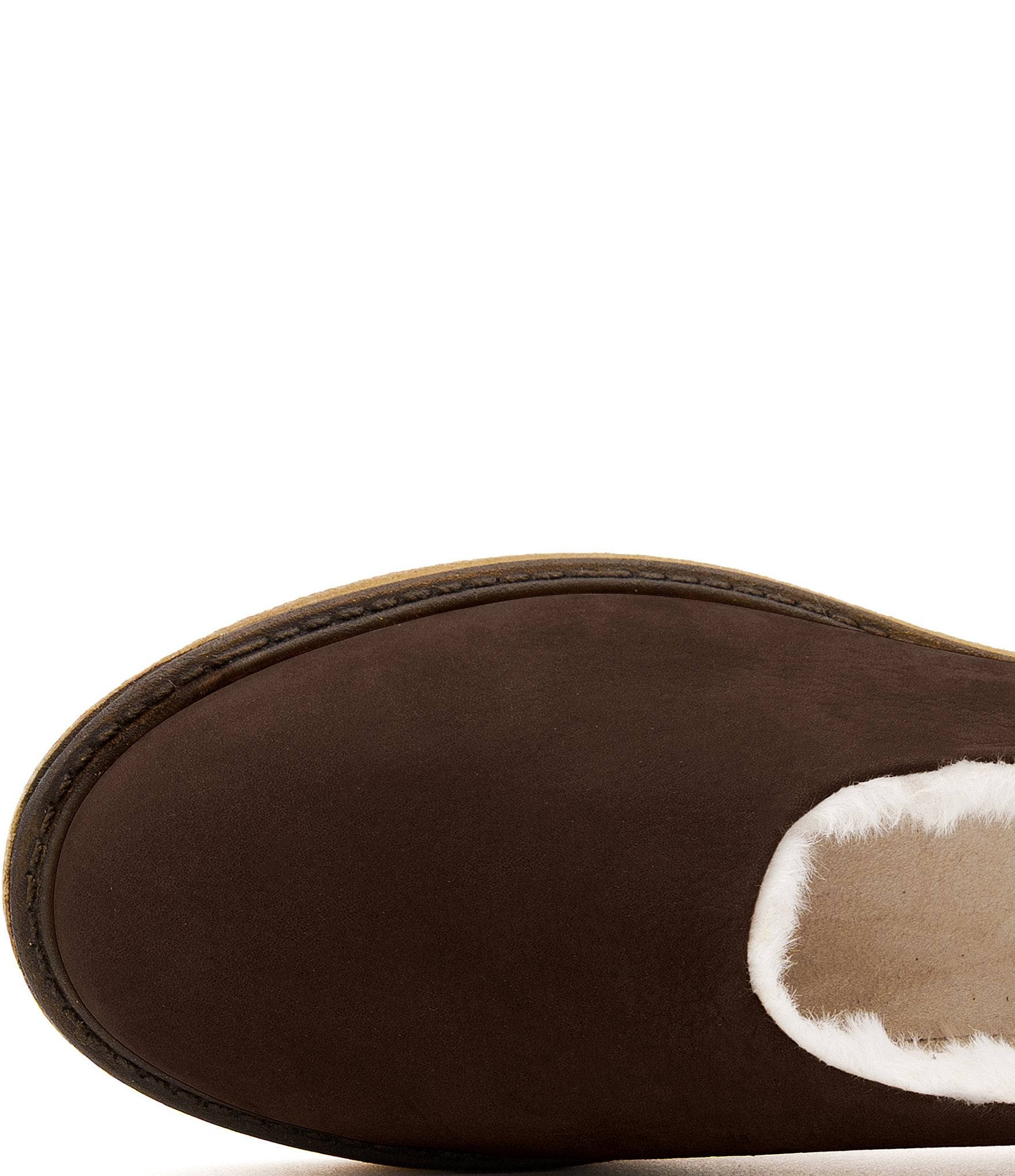 Amalfi Baviera Nubuck Suede Warm Lined Crepe Sole Slip Ons