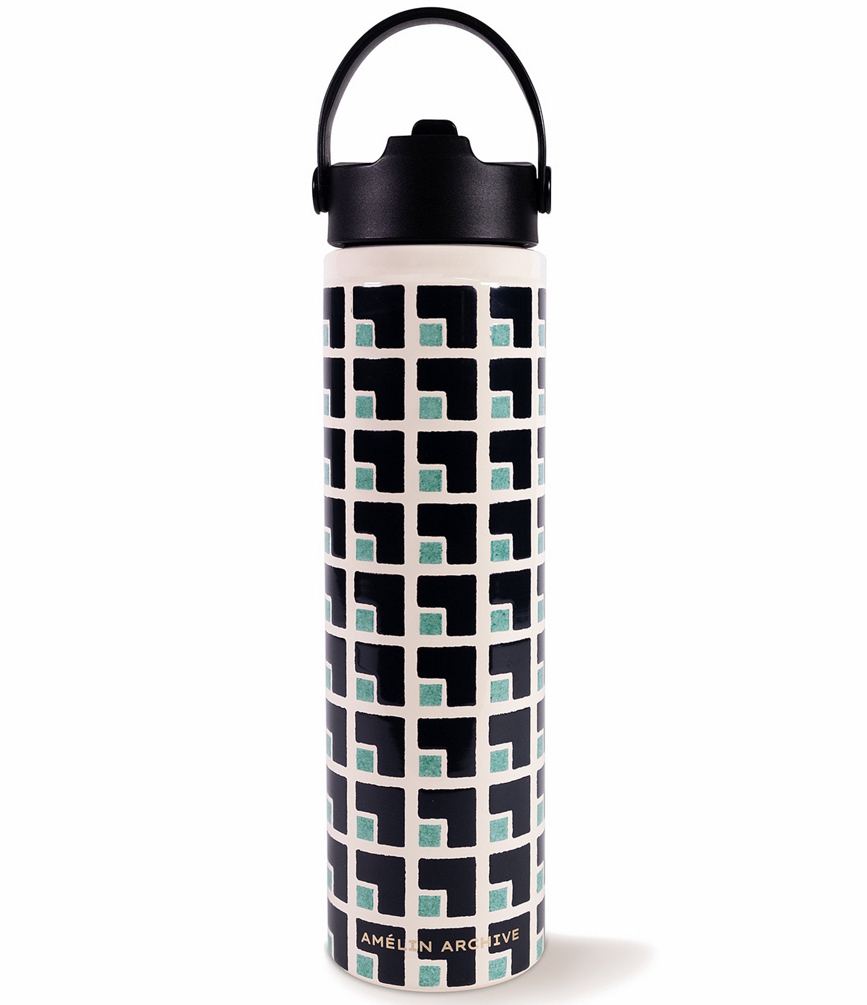 Amelin Archive Squared Stainless Steel Water Bottle