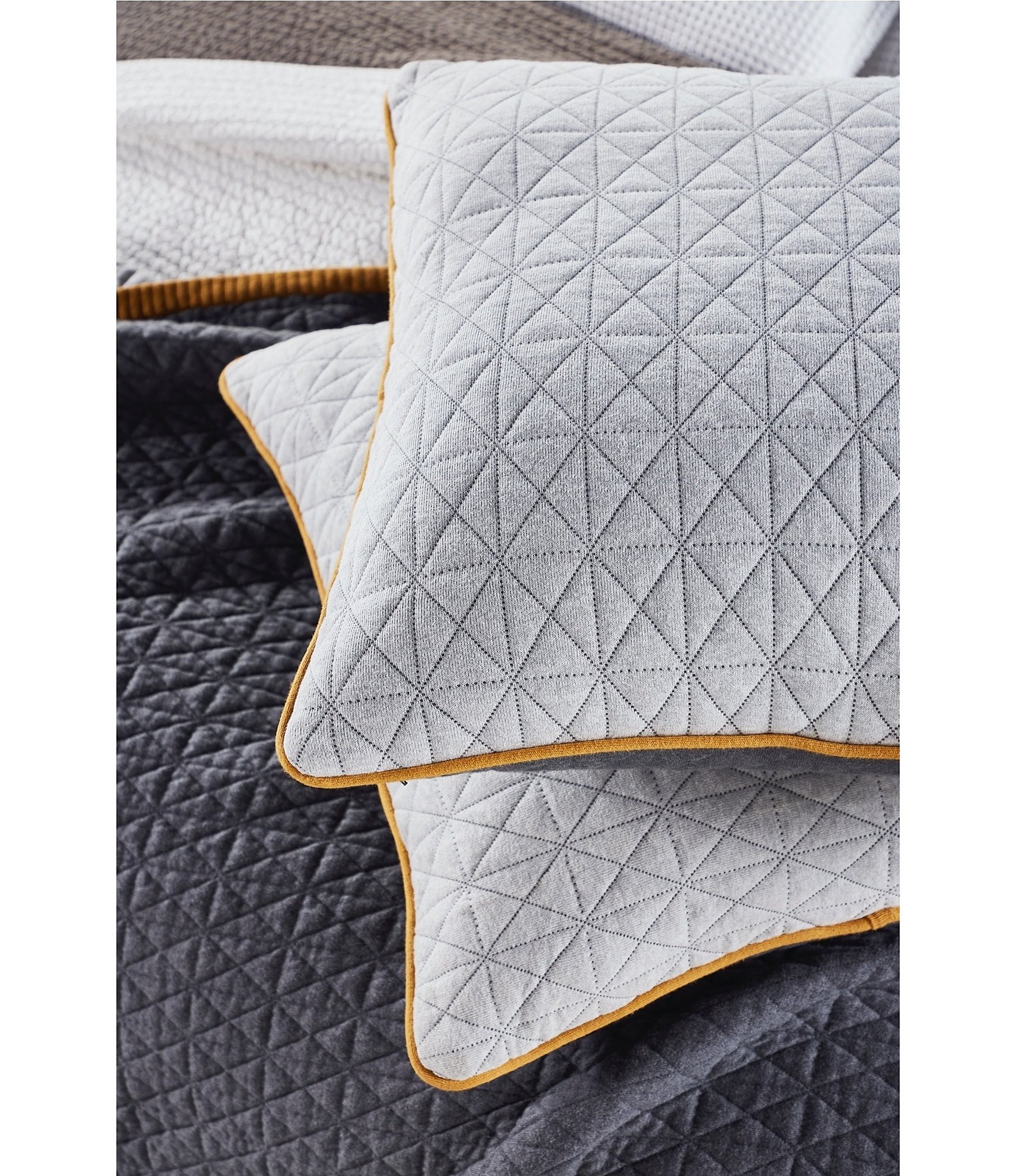 Amity Home Kirk Knitted Reversible Euro Sham