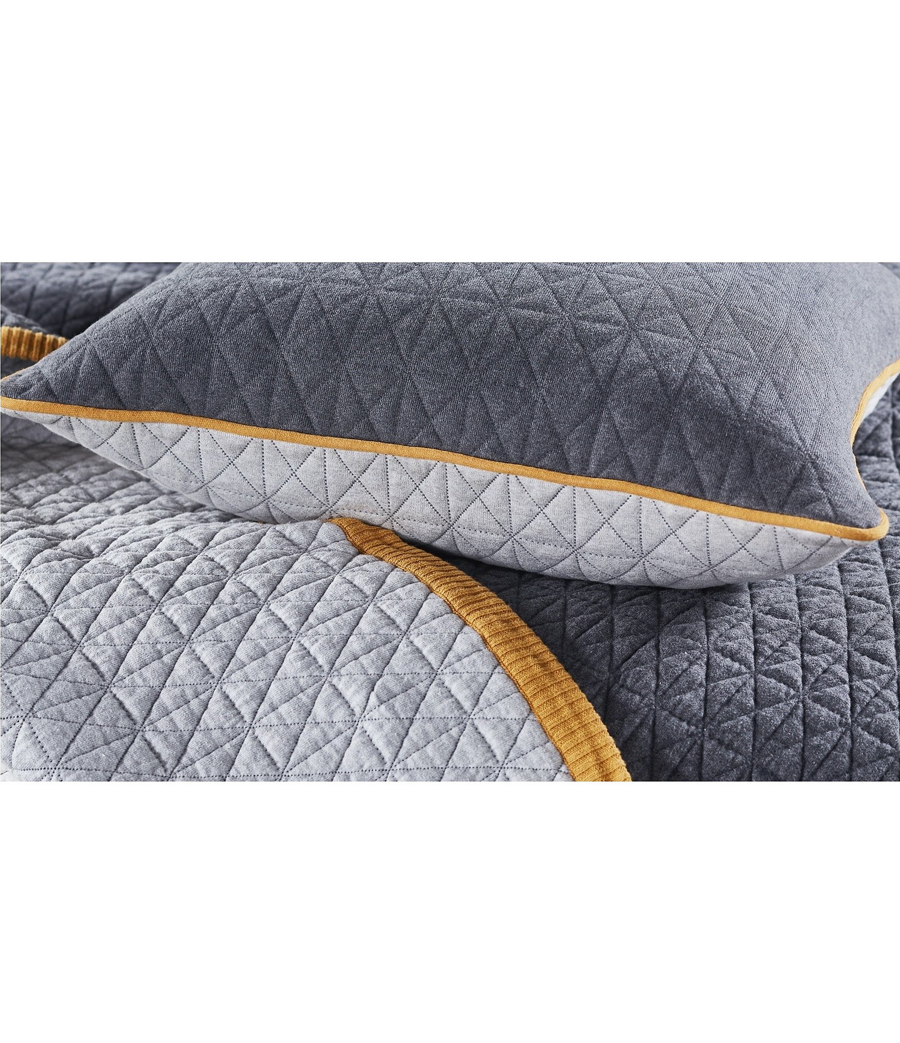 Amity Home Kirk Knitted Reversible Euro Sham