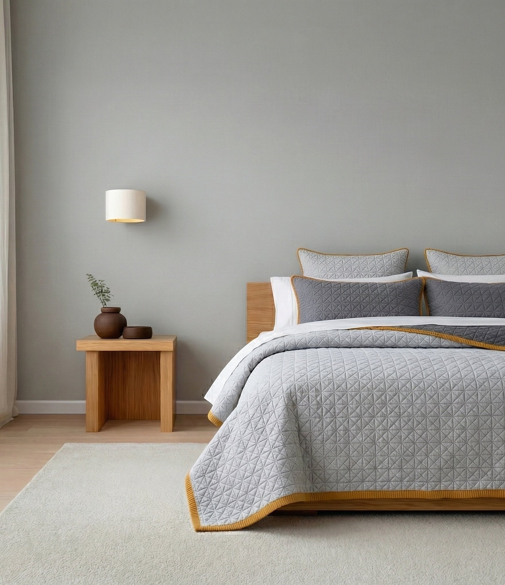 Amity Home Kirk Knitted Reversible Euro Sham